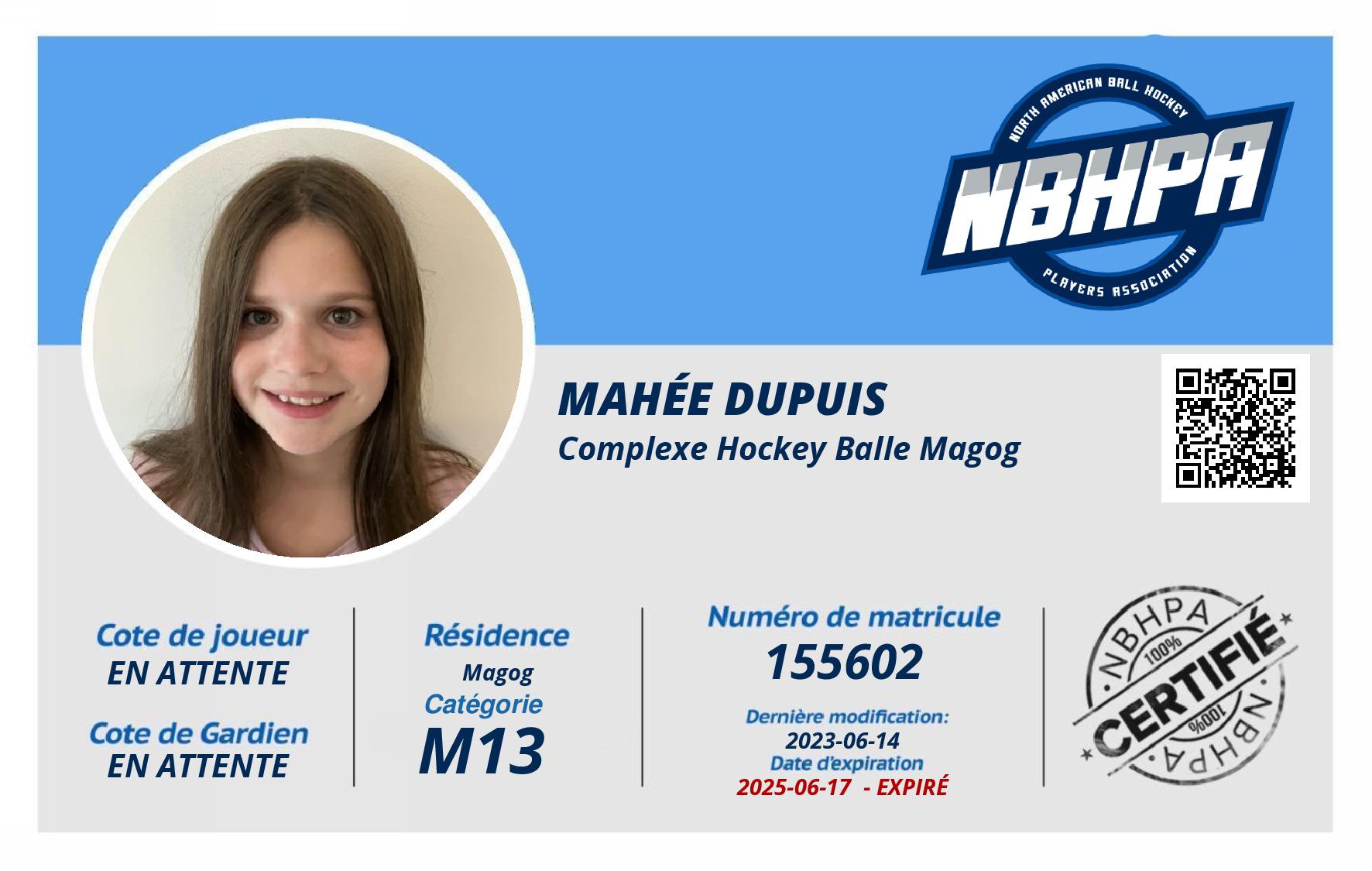 Mahée Dupuis