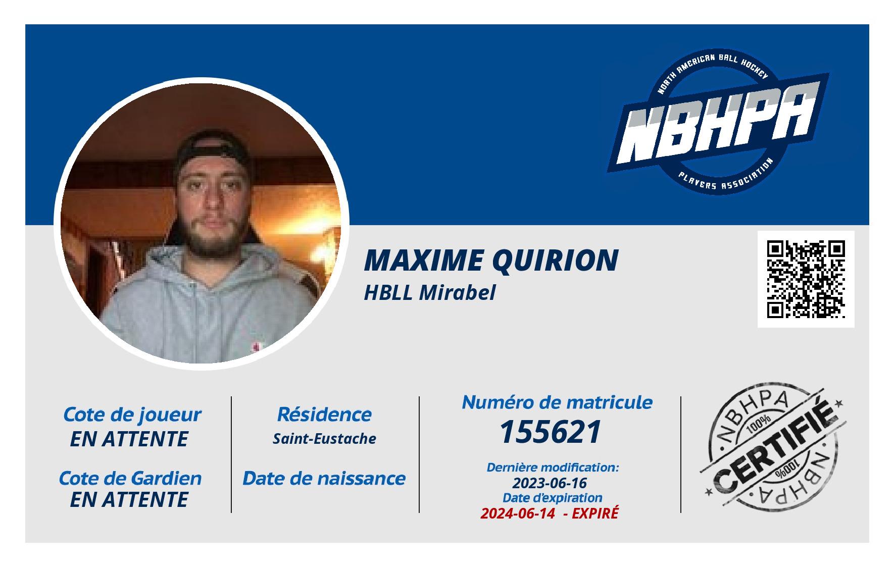 Maxime Quirion