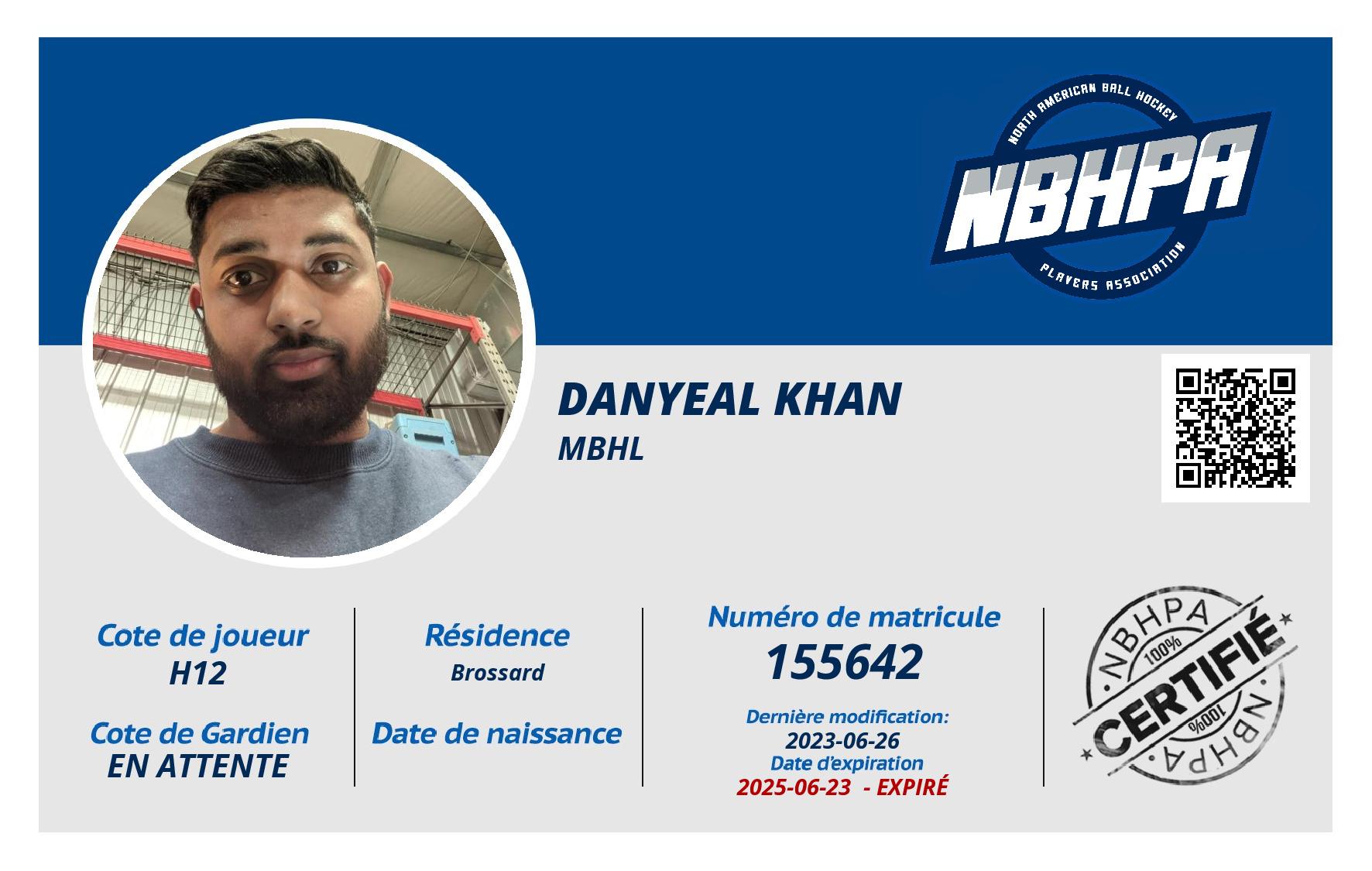 Danyeal Khan