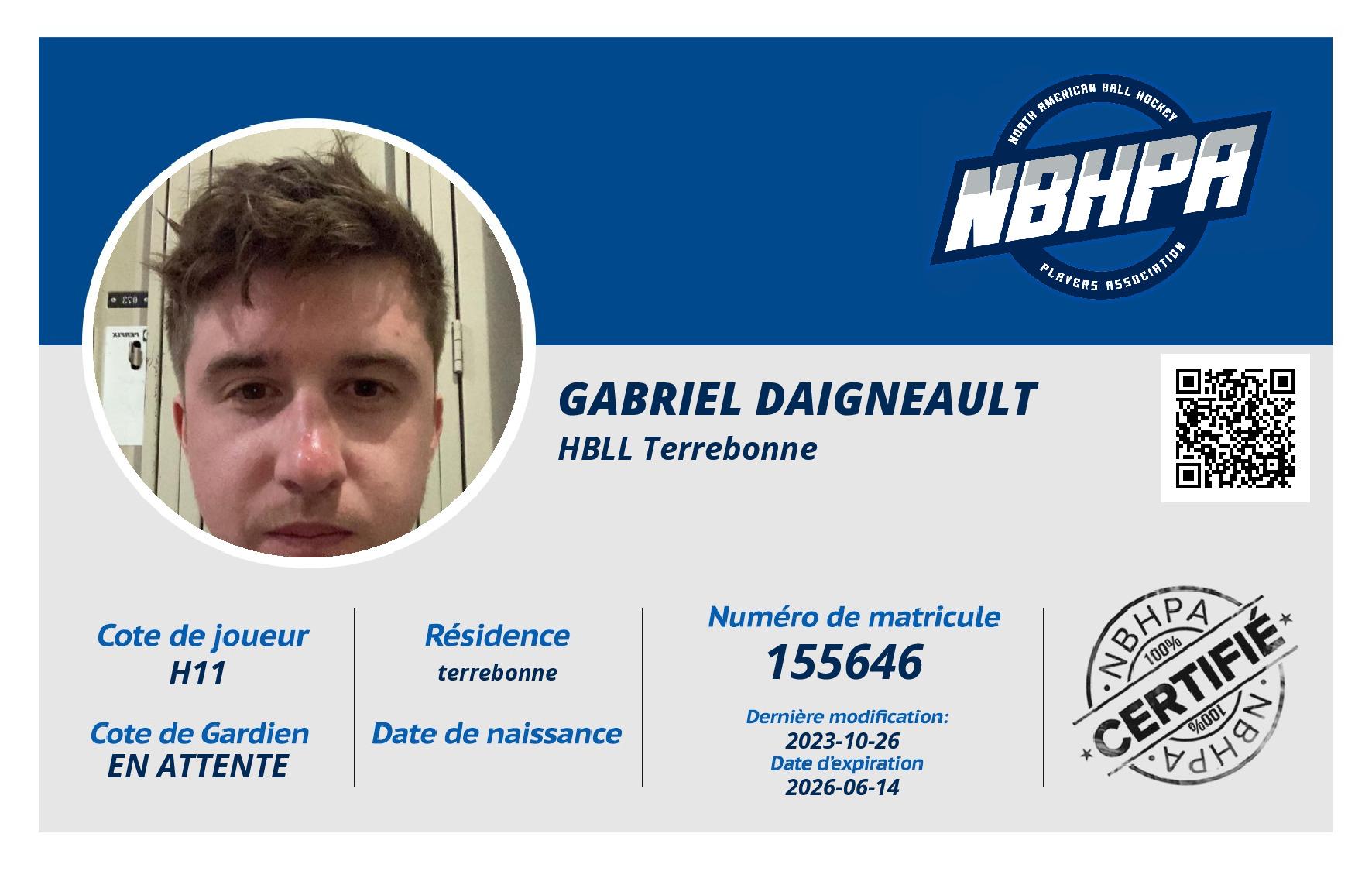 Gabriel Daigneault