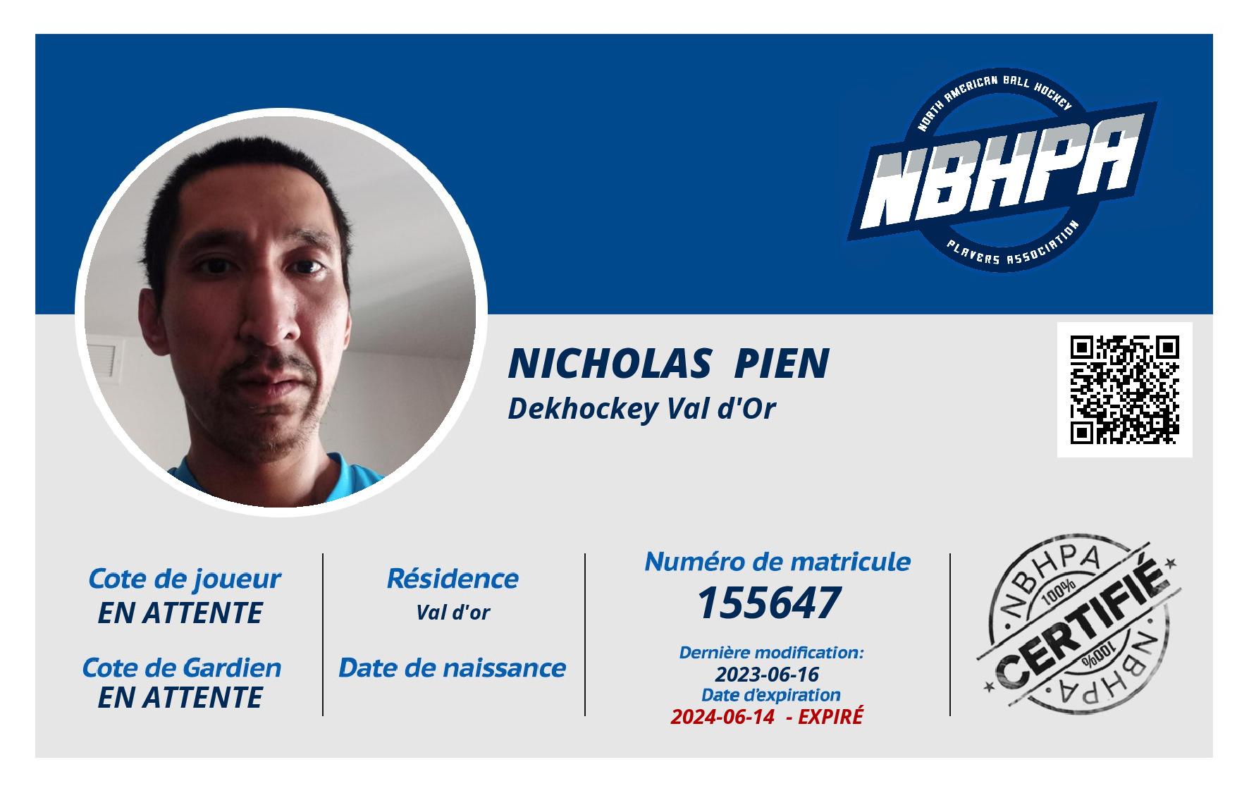Nicholas  Pien