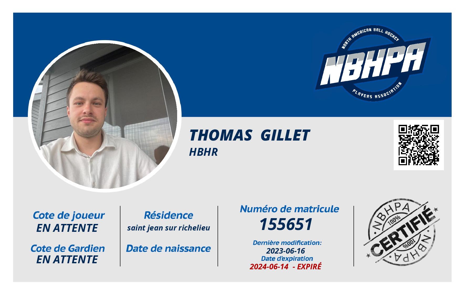 Thomas  Gillet