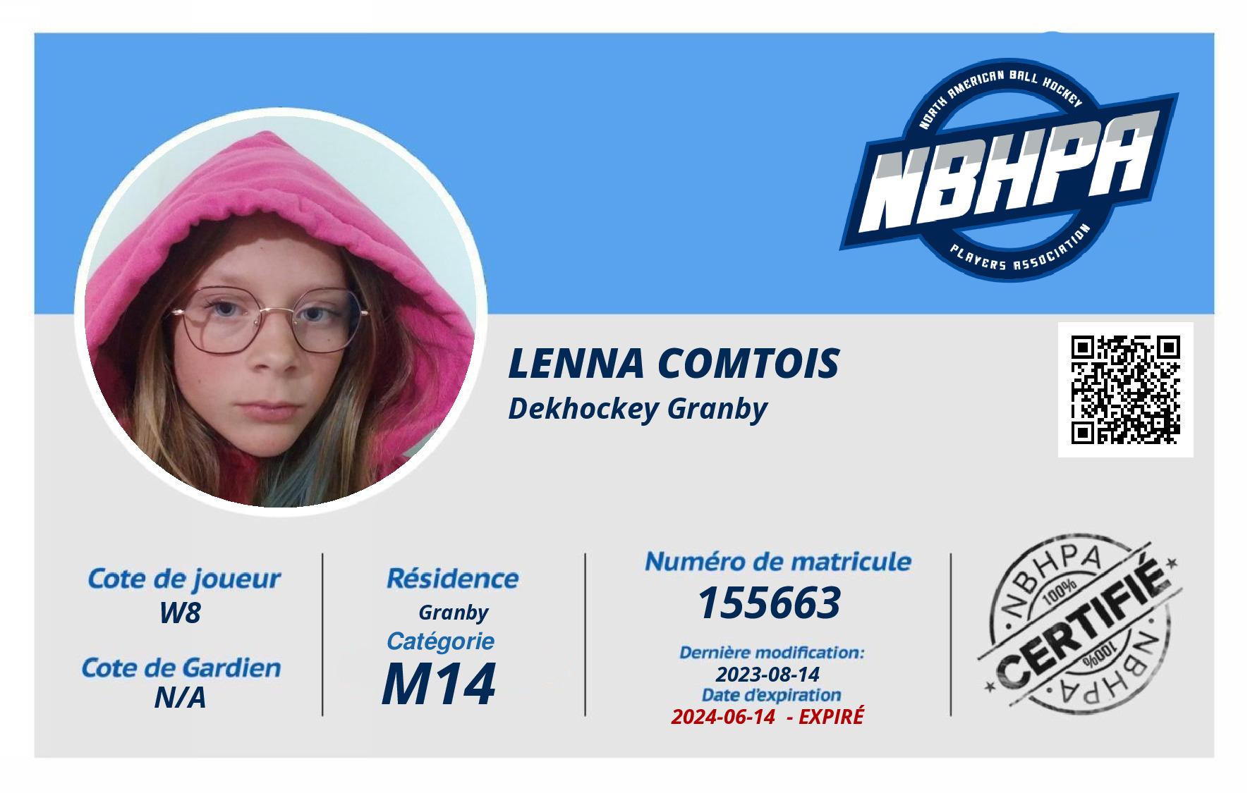 Lenna Comtois