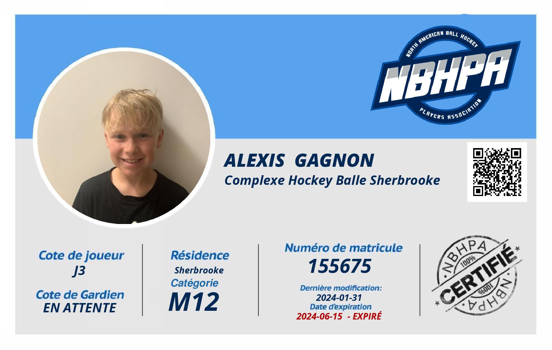 Alexis  Gagnon