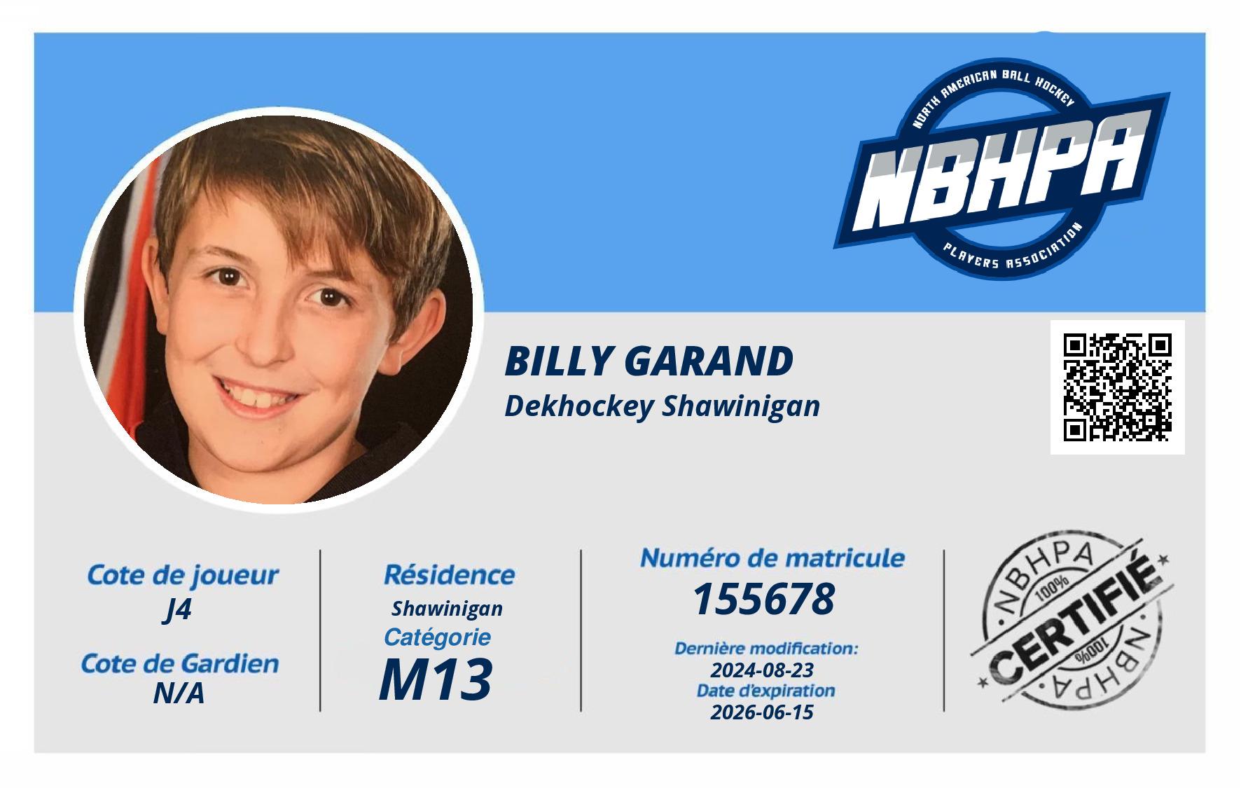 Billy Garand