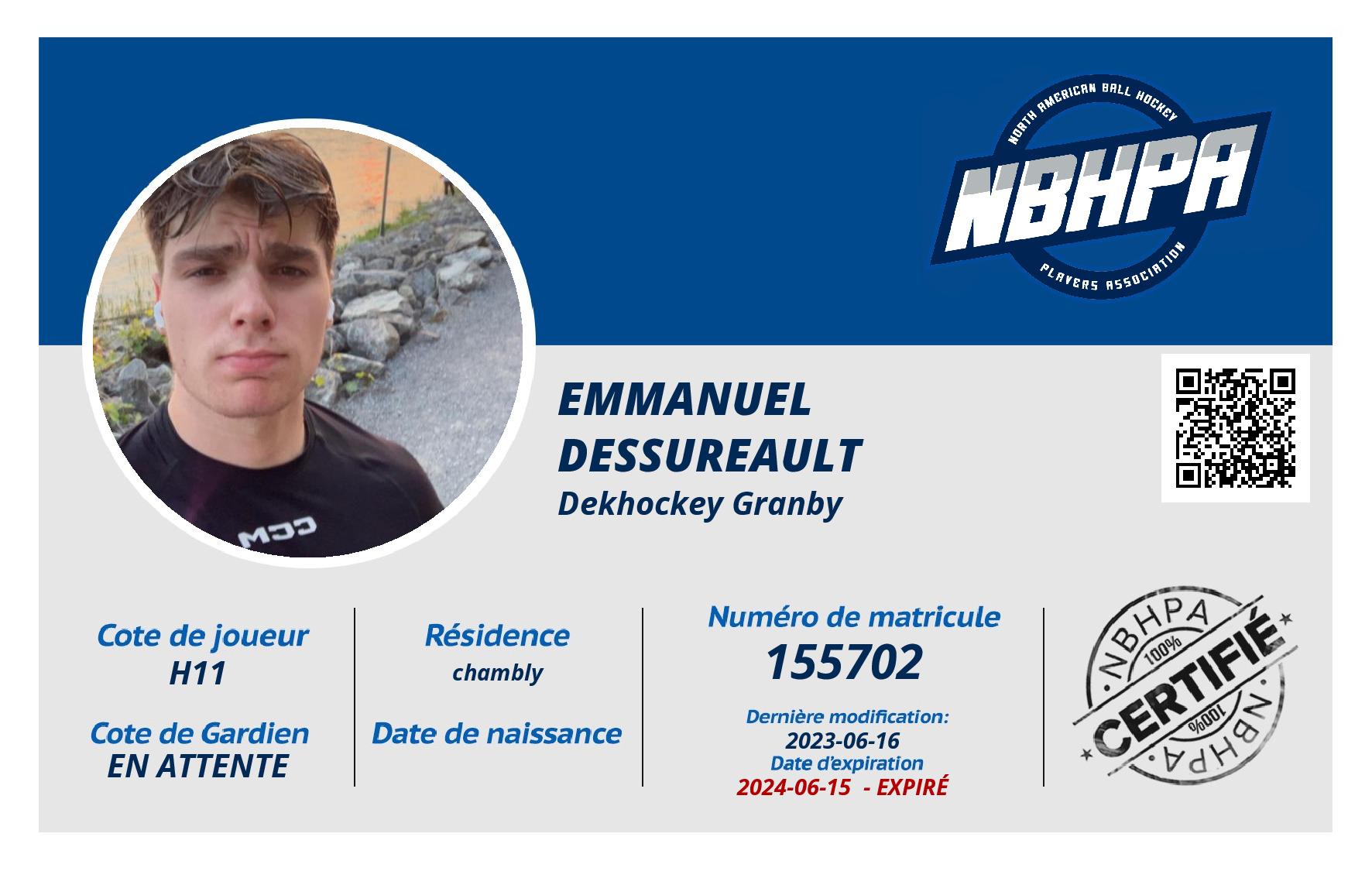 Emmanuel Dessureault