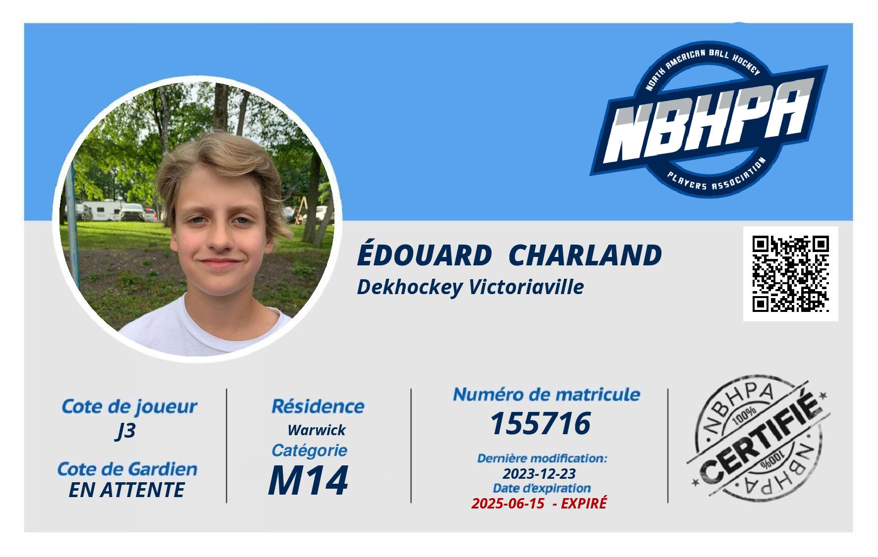 Édouard  Charland 