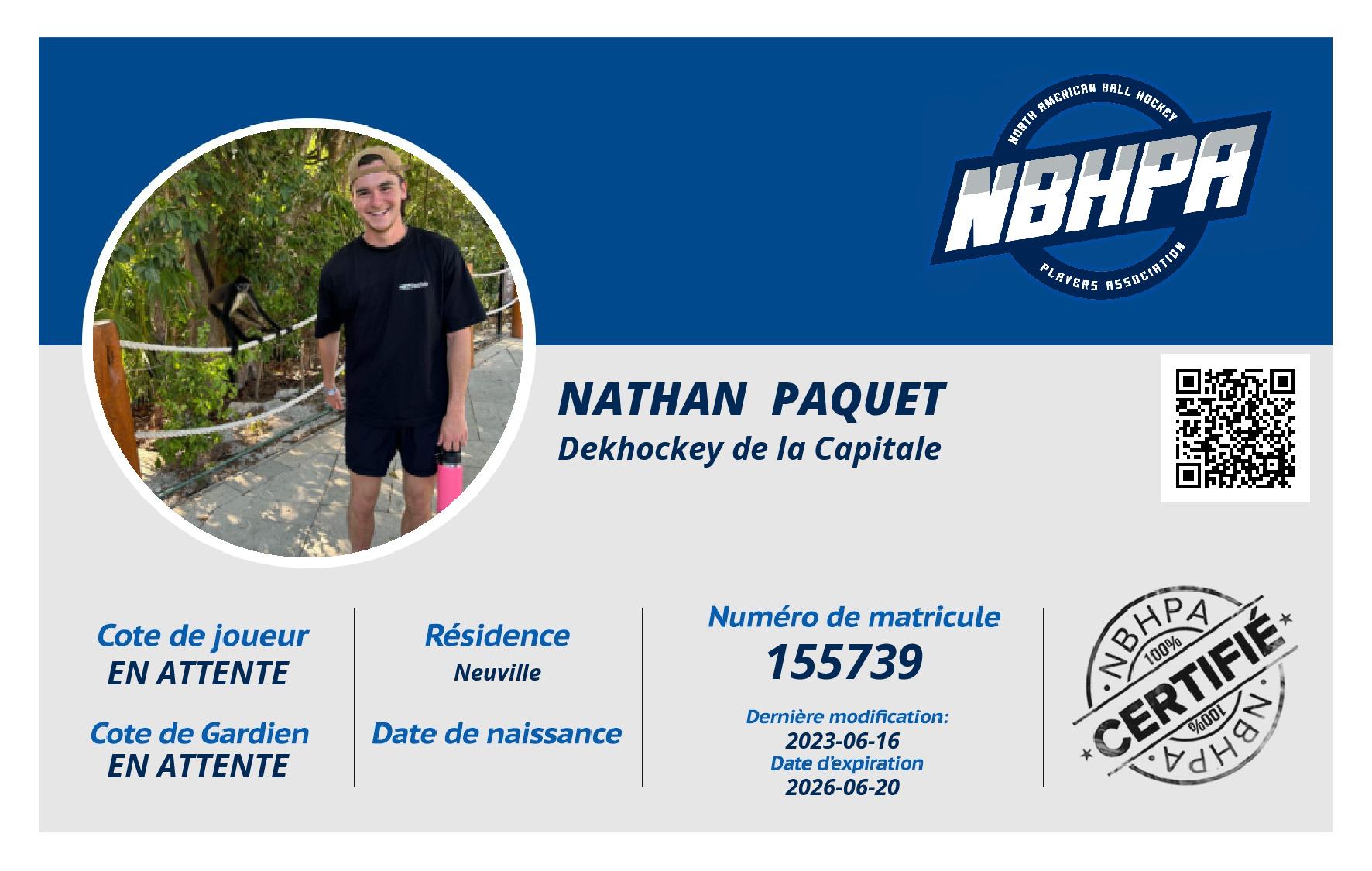 Nathan  Paquet 