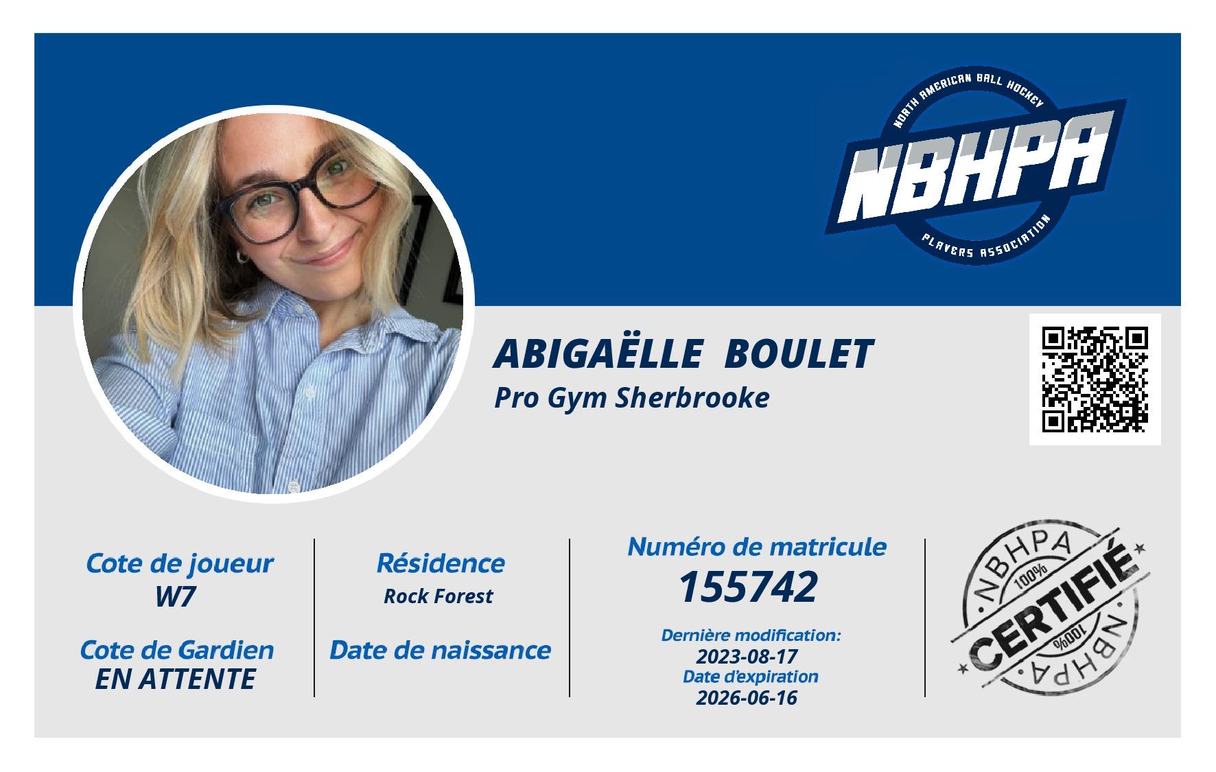 Abigaëlle  Boulet
