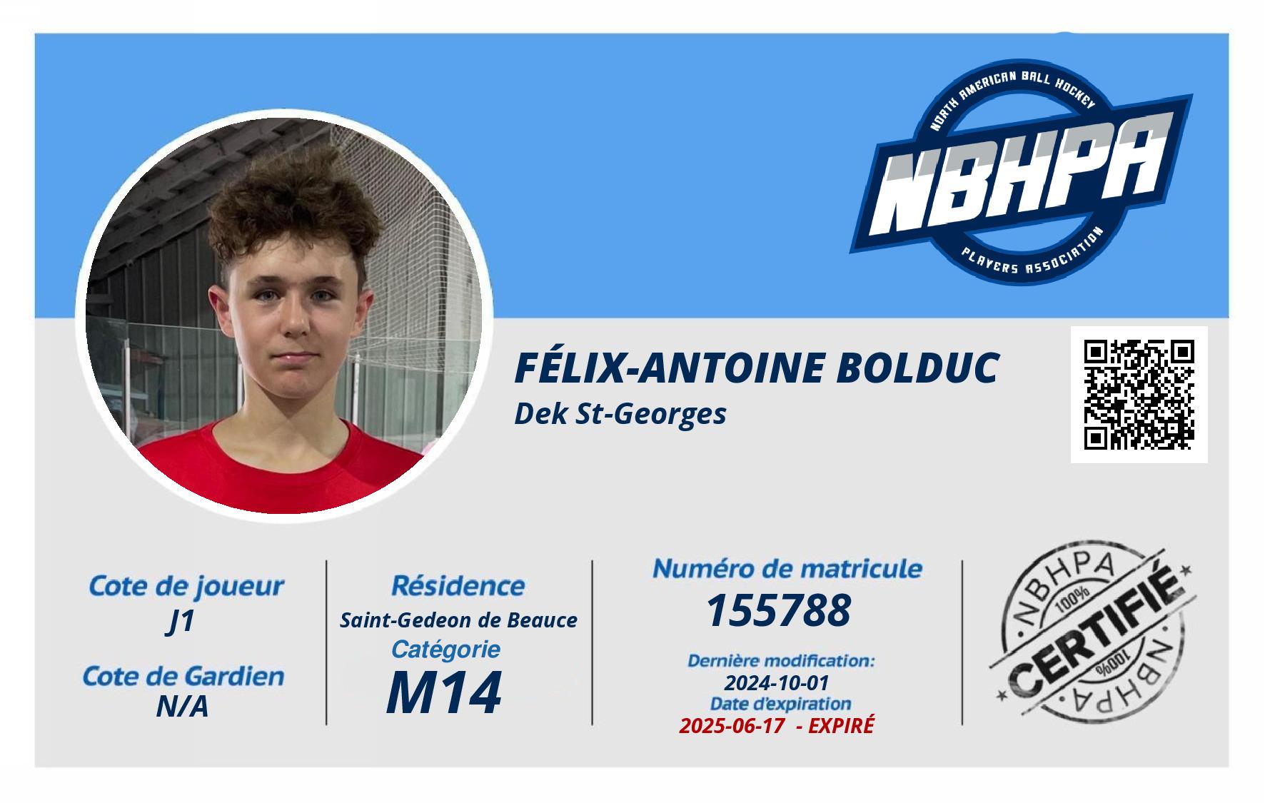 Félix-Antoine Bolduc