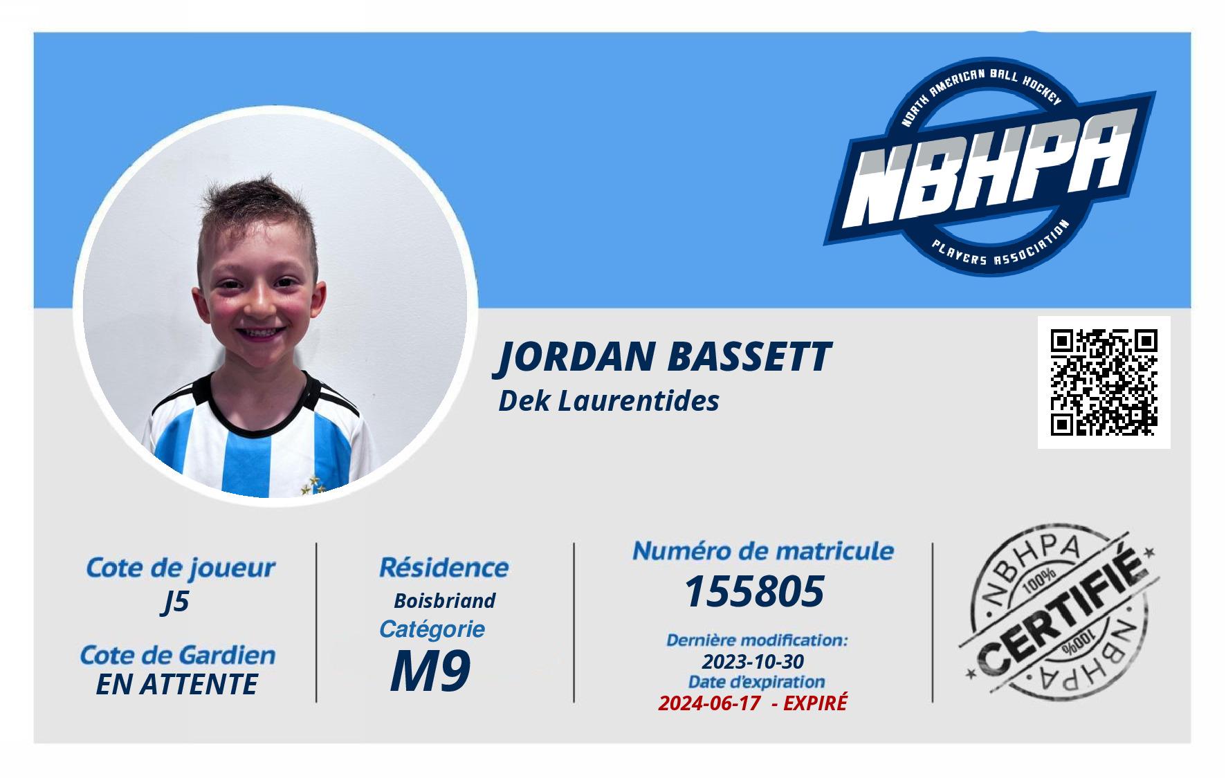 Jordan Bassett