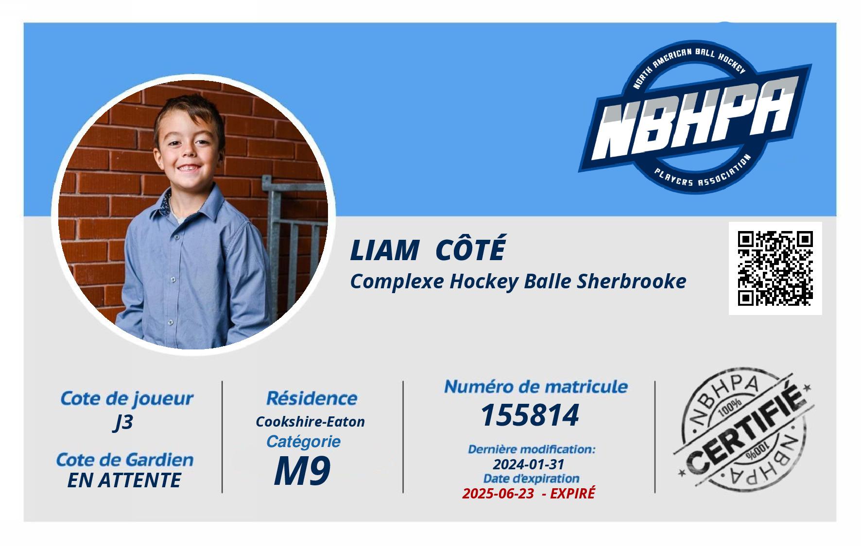 Liam  Côté 