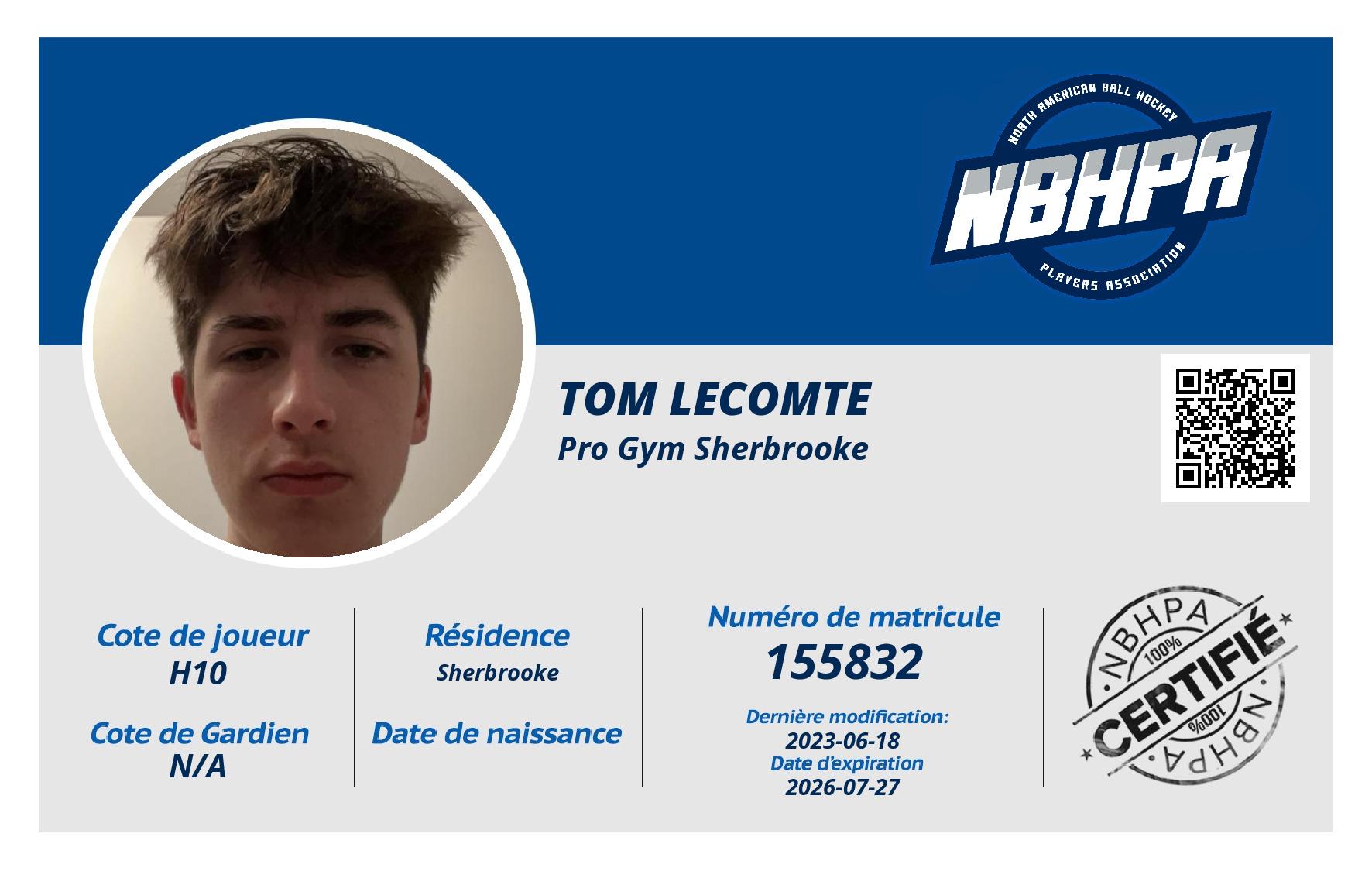 Tom Lecomte