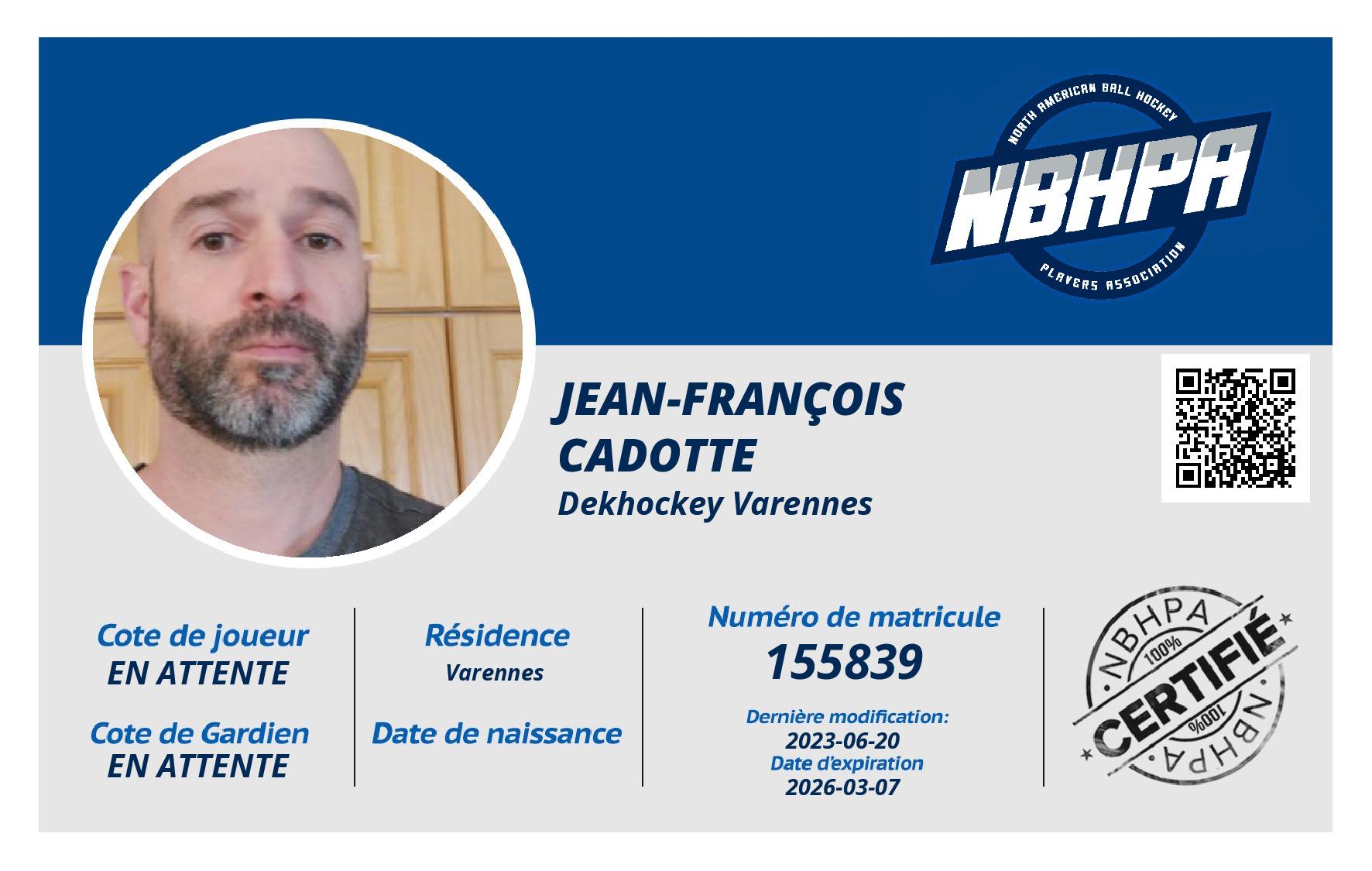 Jean-François Cadotte