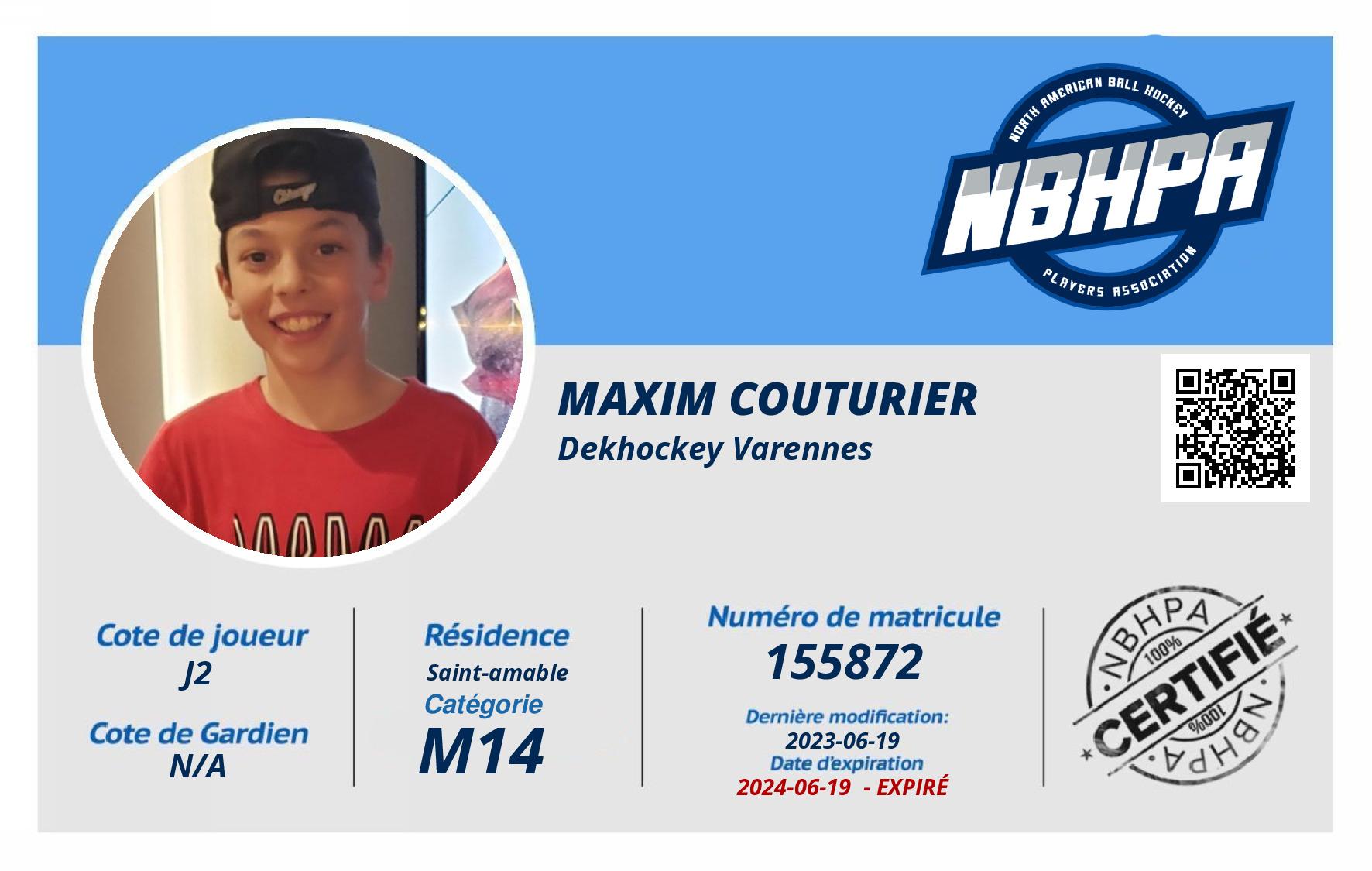 Maxim Couturier