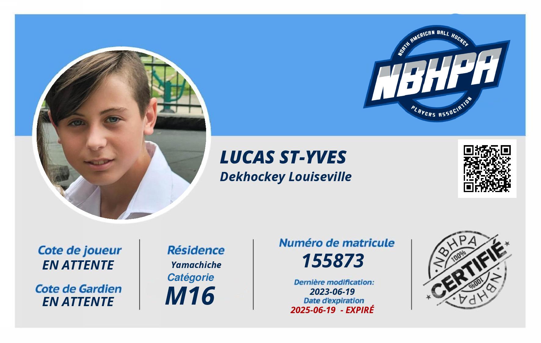 Lucas St-Yves
