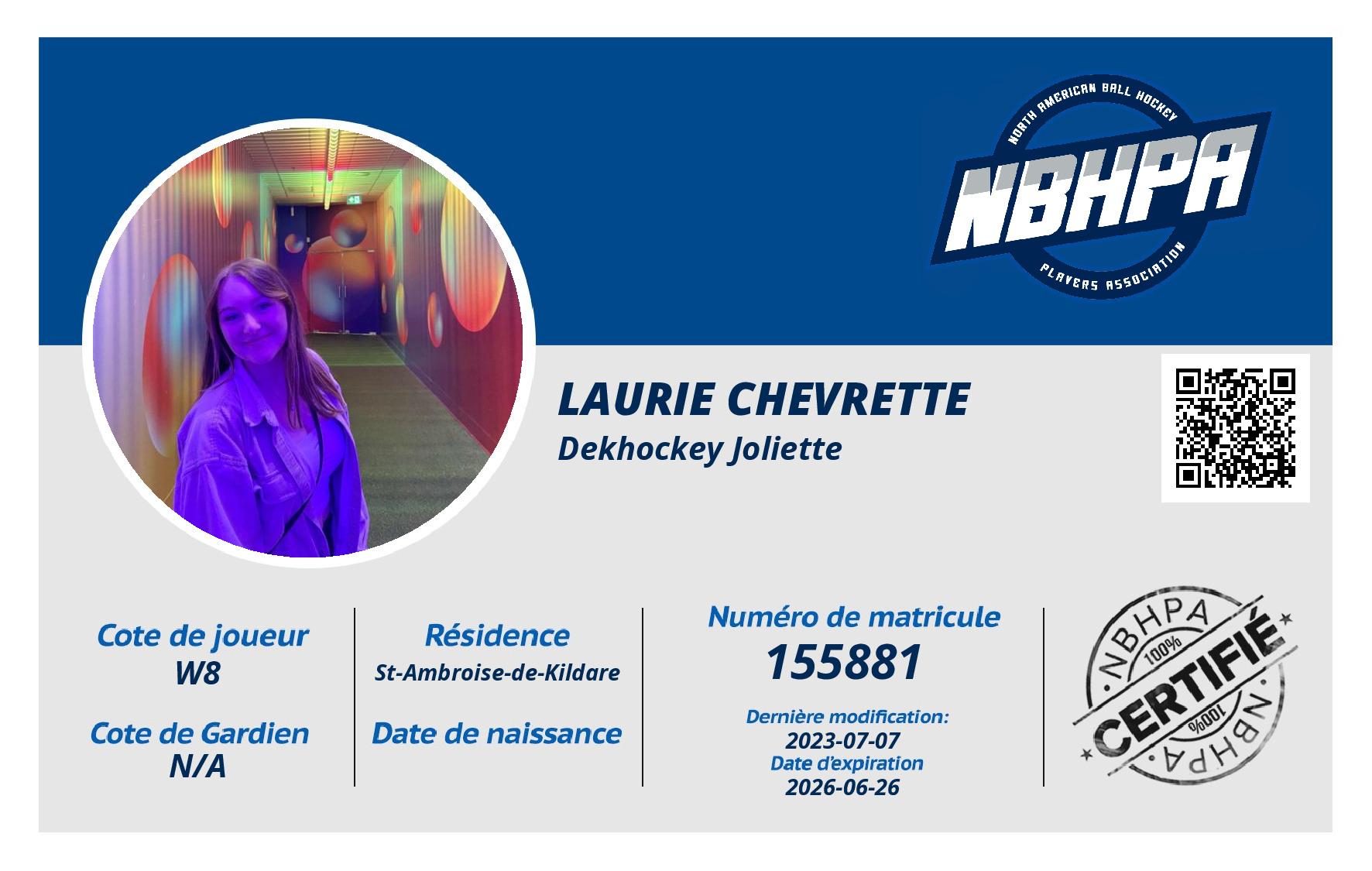 Laurie Chevrette