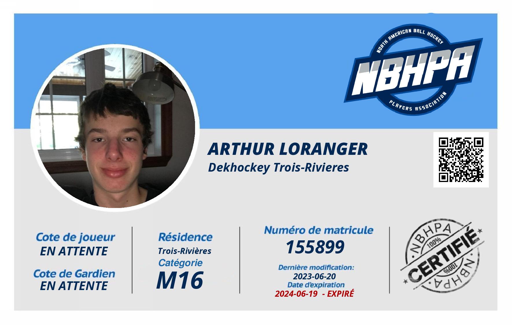 Arthur Loranger