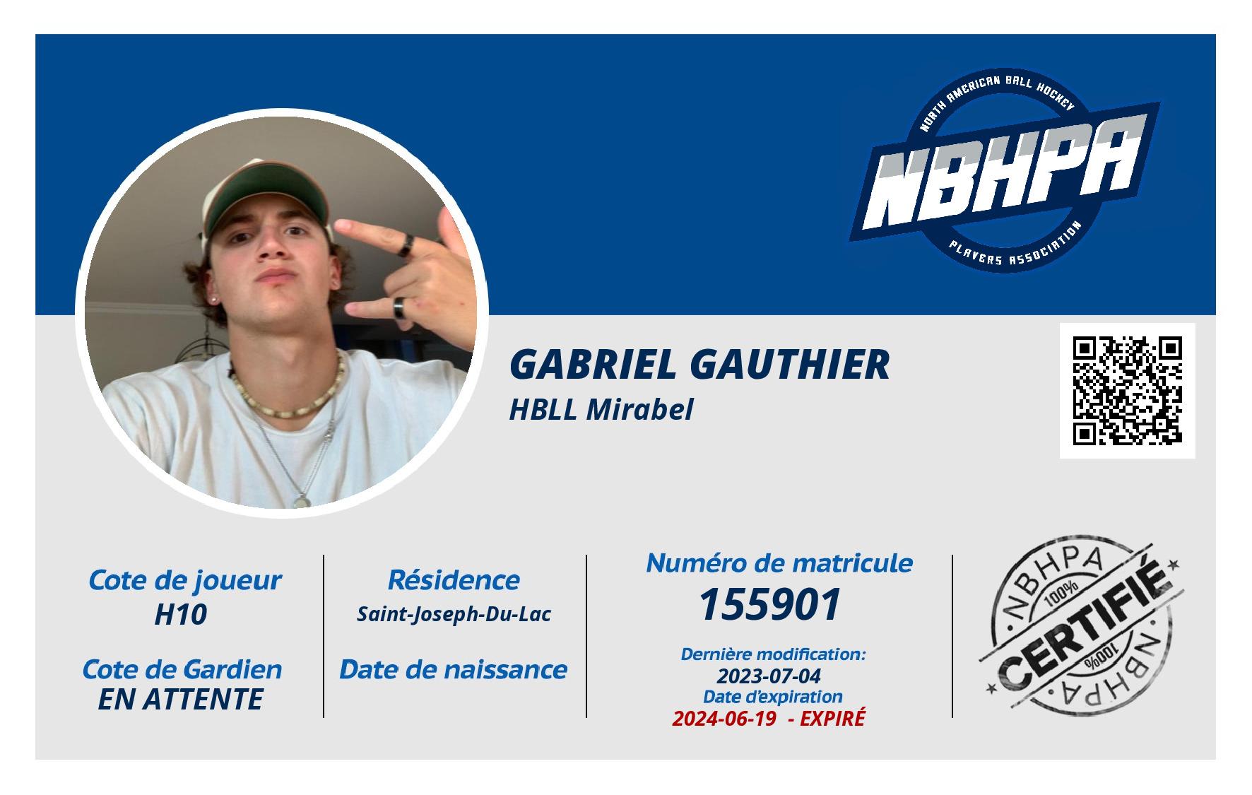 Gabriel Gauthier