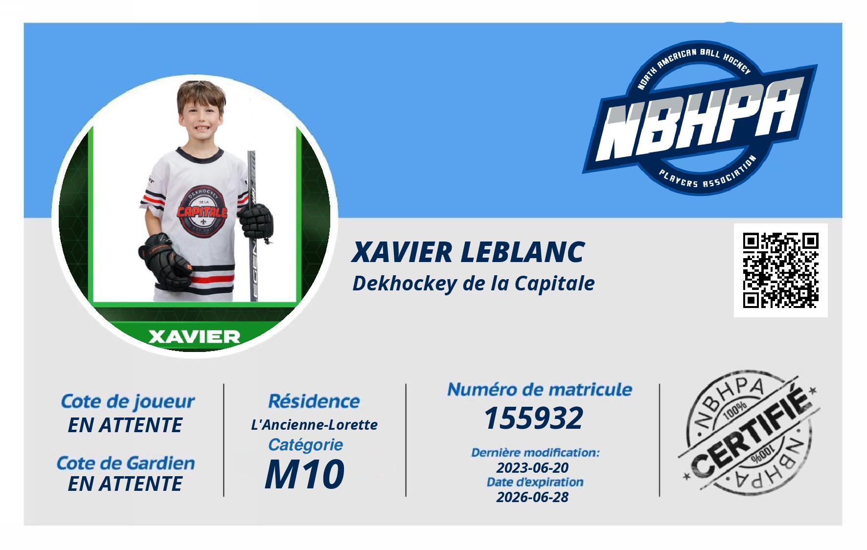 Xavier Leblanc