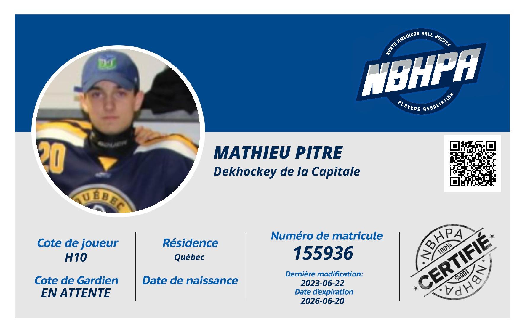 Mathieu Pitre