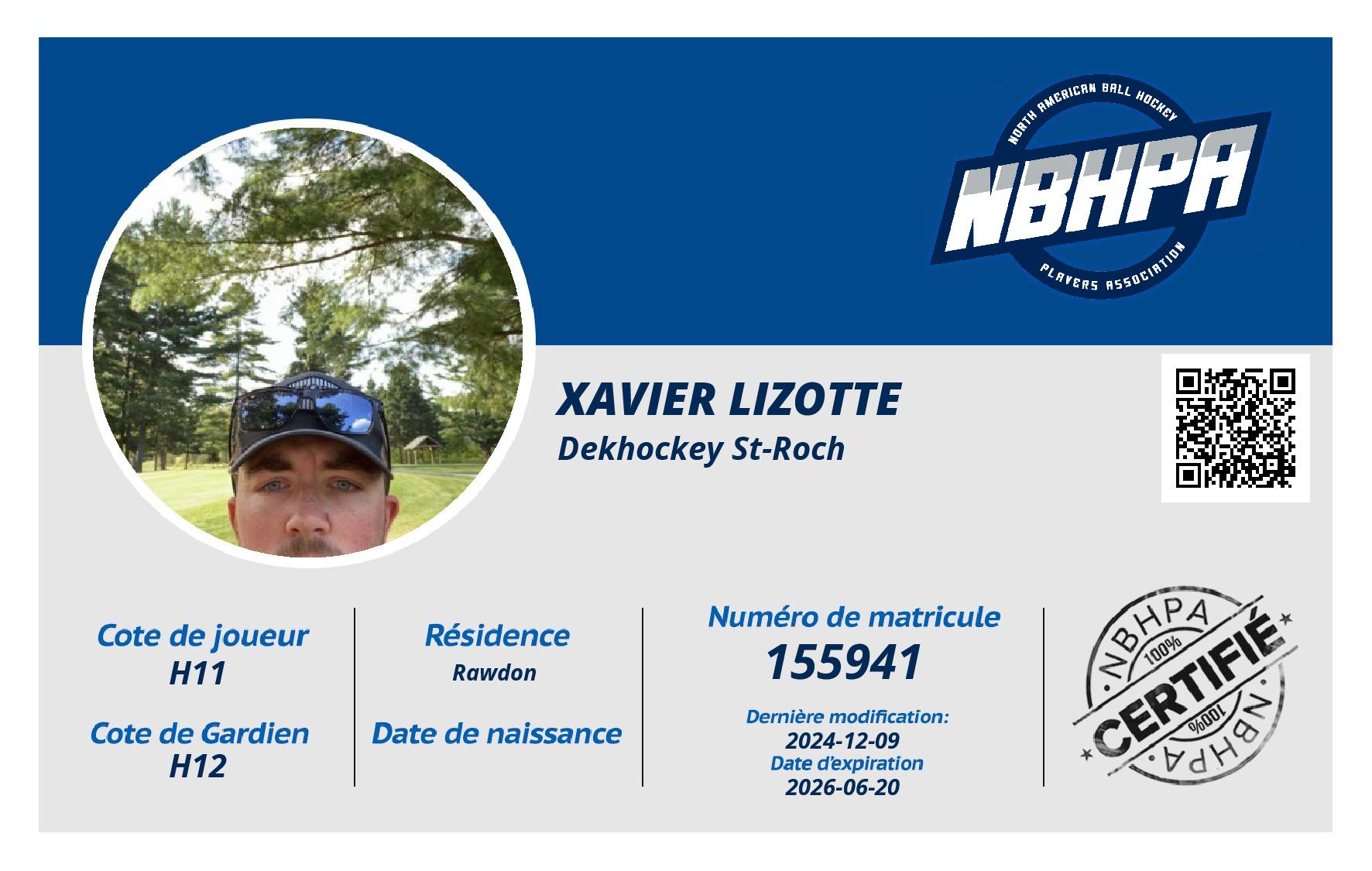 Xavier Lizotte