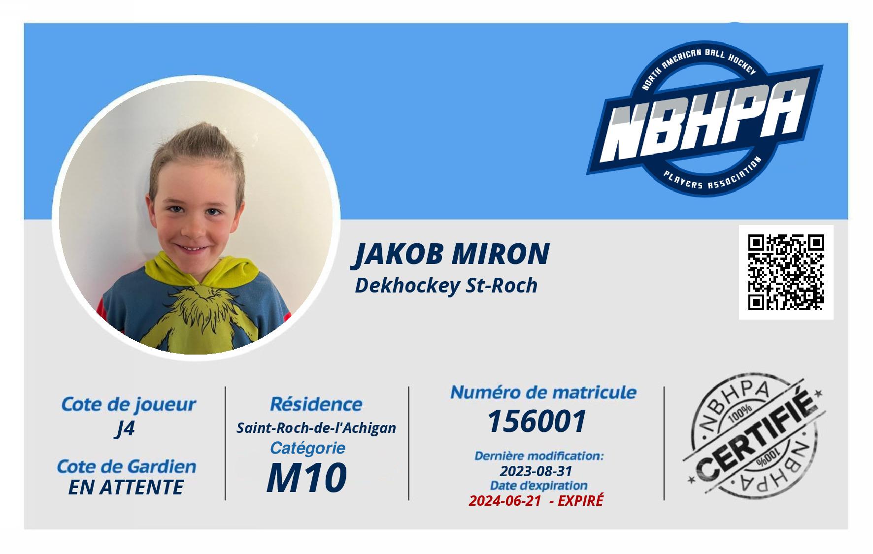 Jakob Miron