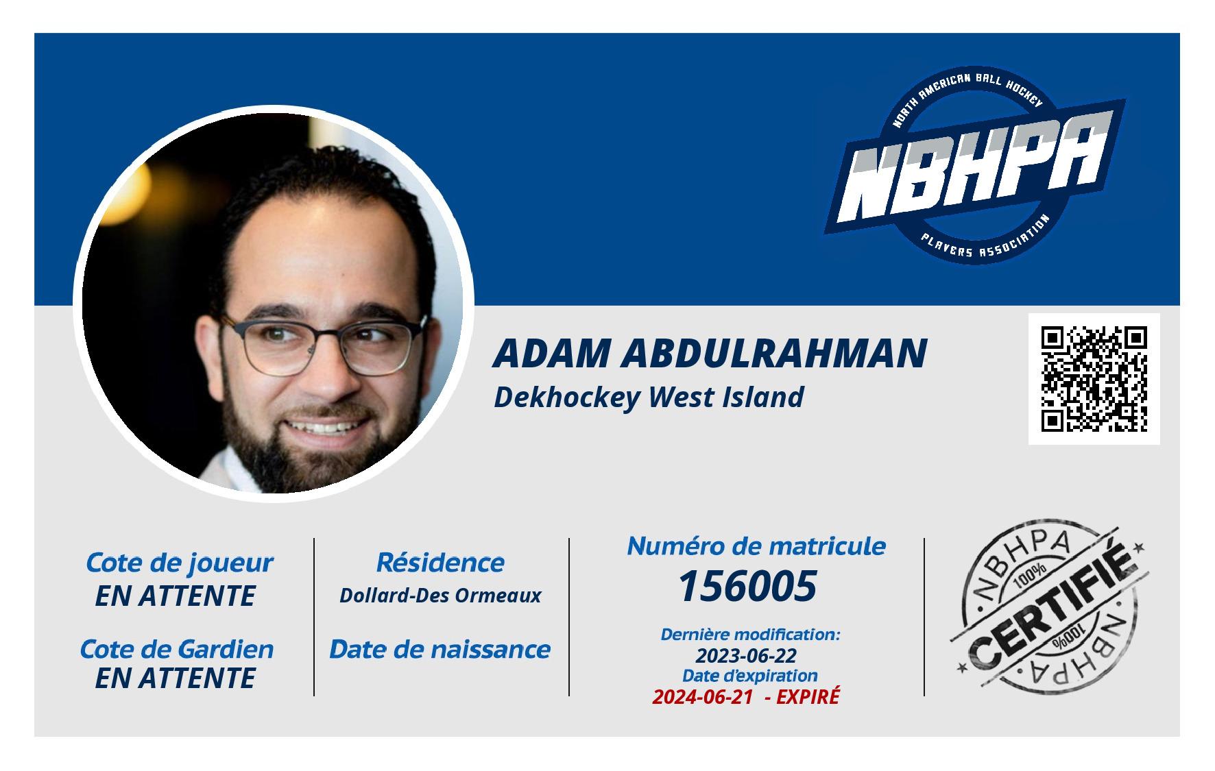 Adam Abdulrahman