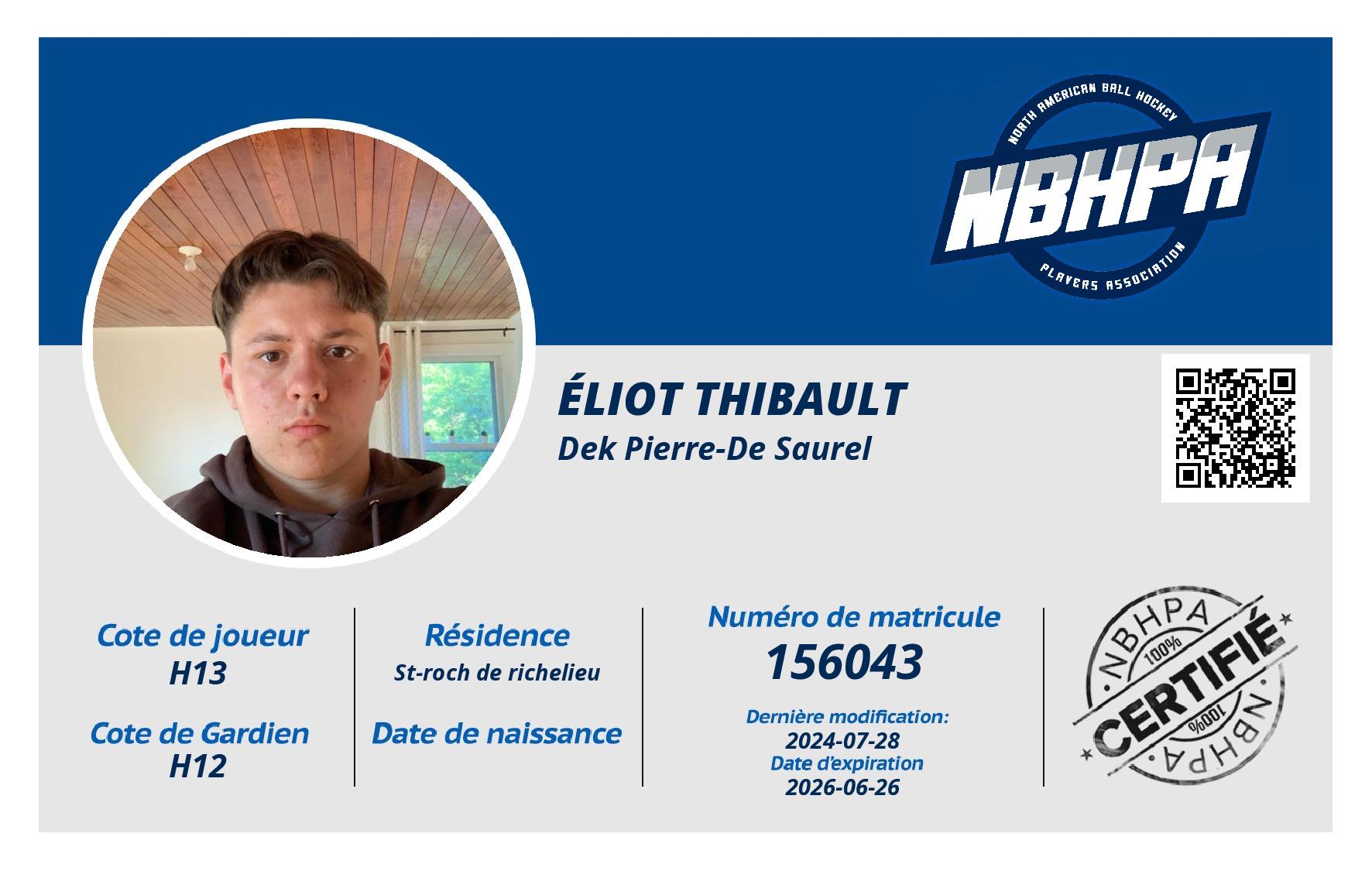 Éliot thibault