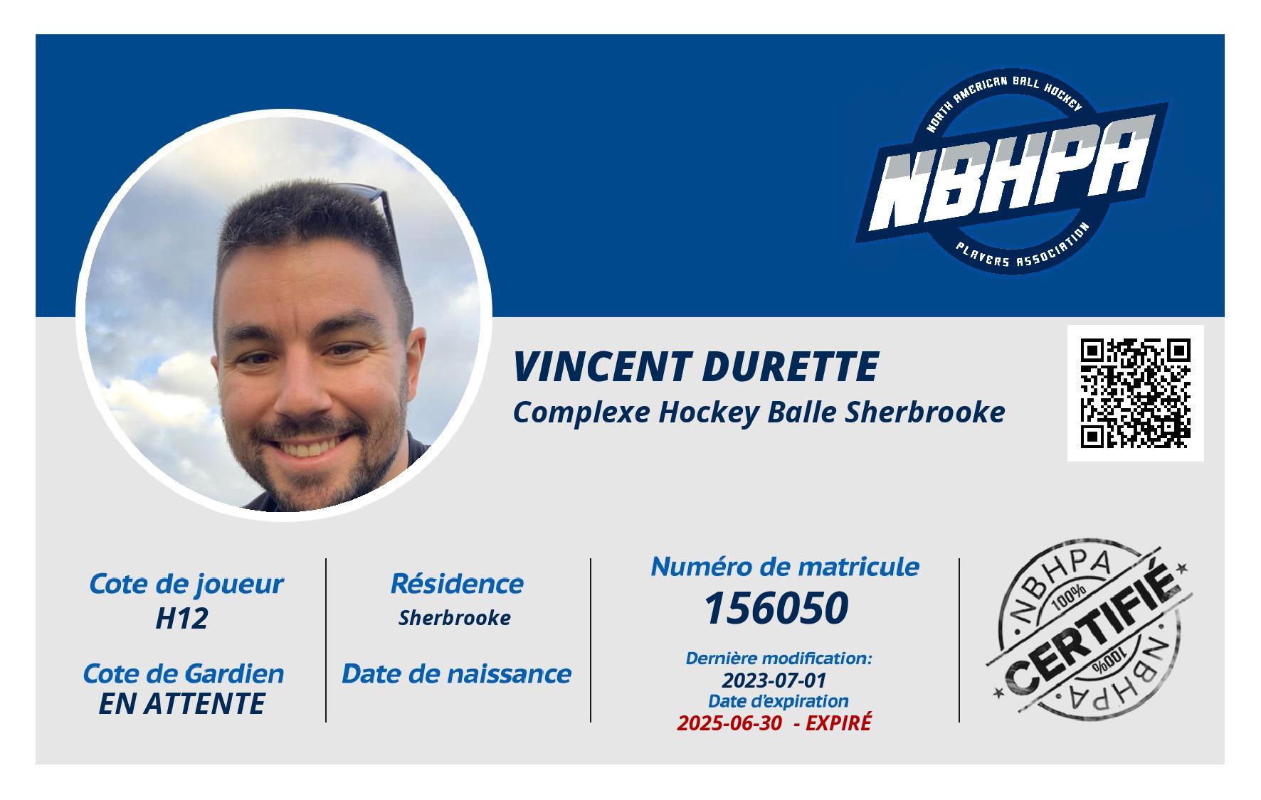 Vincent Durette