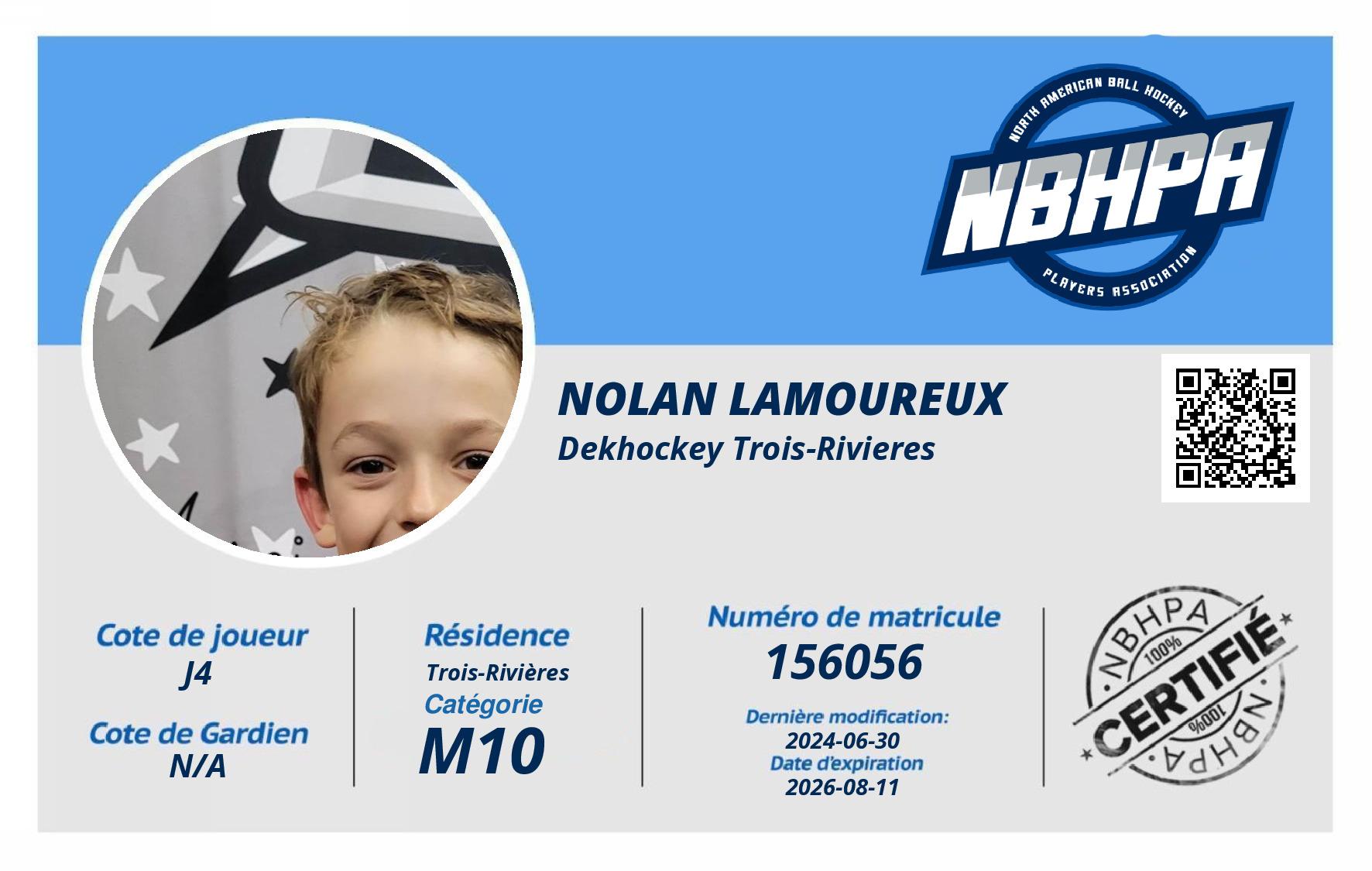 Nolan Lamoureux 