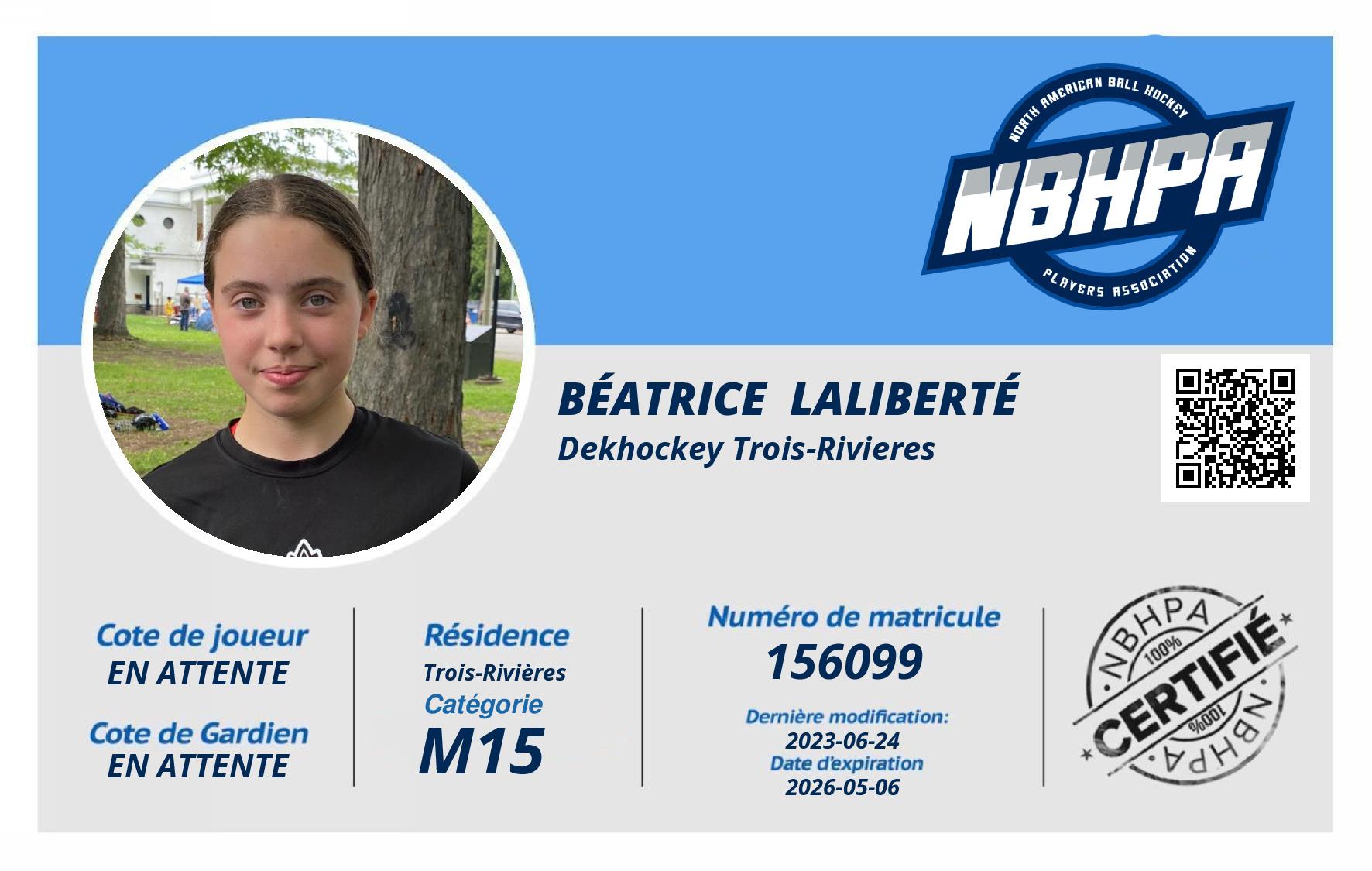 Béatrice  Laliberté 