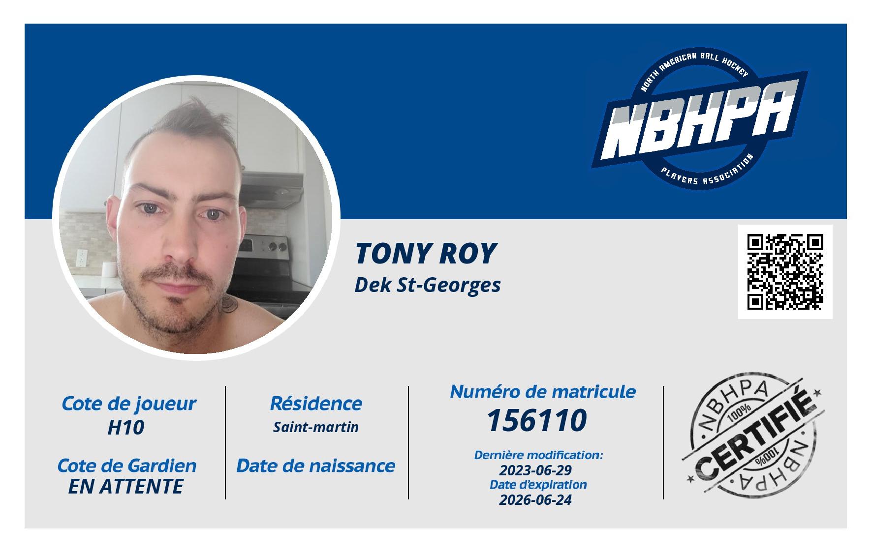 Tony Roy