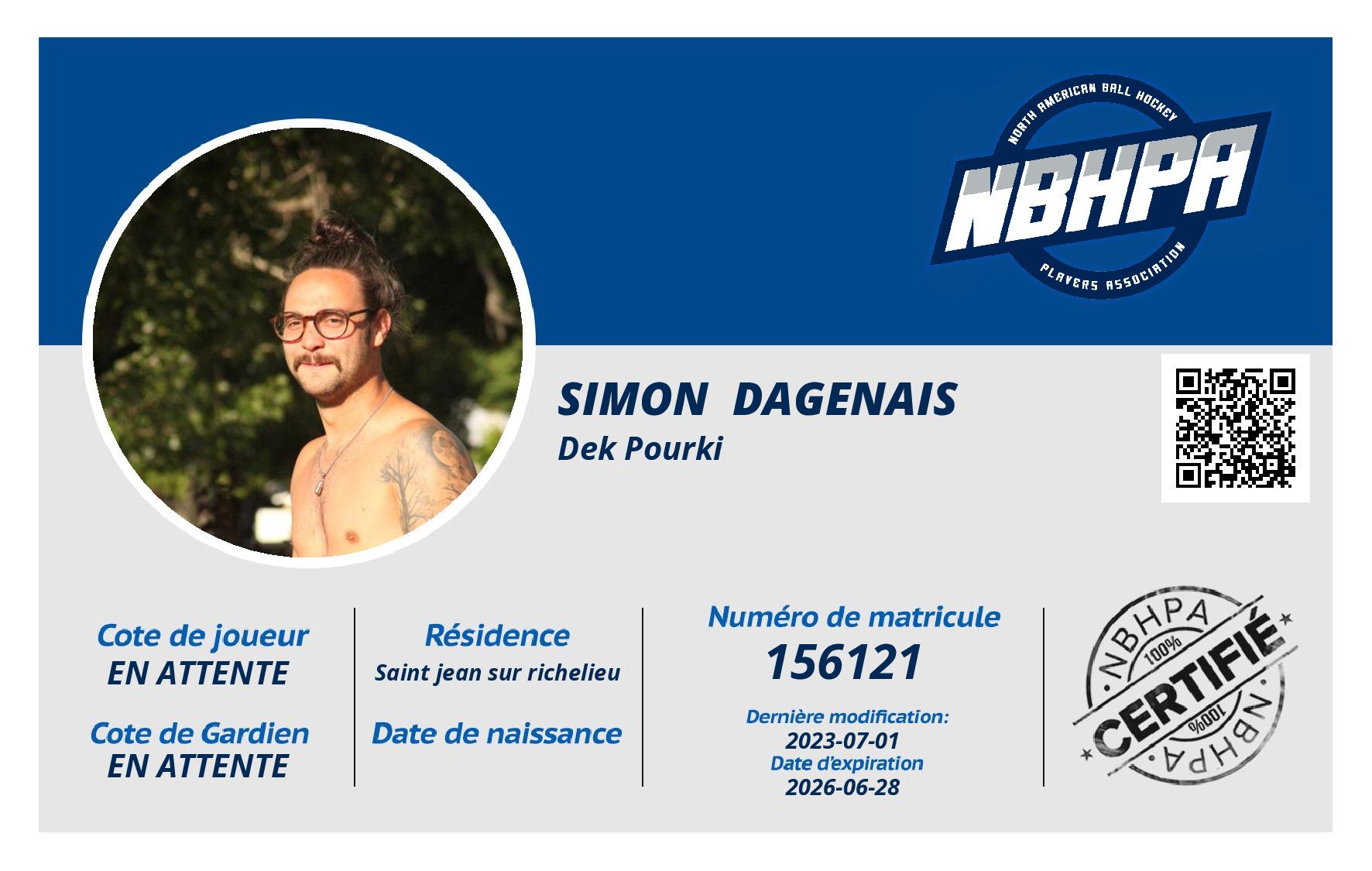 Simon  Dagenais