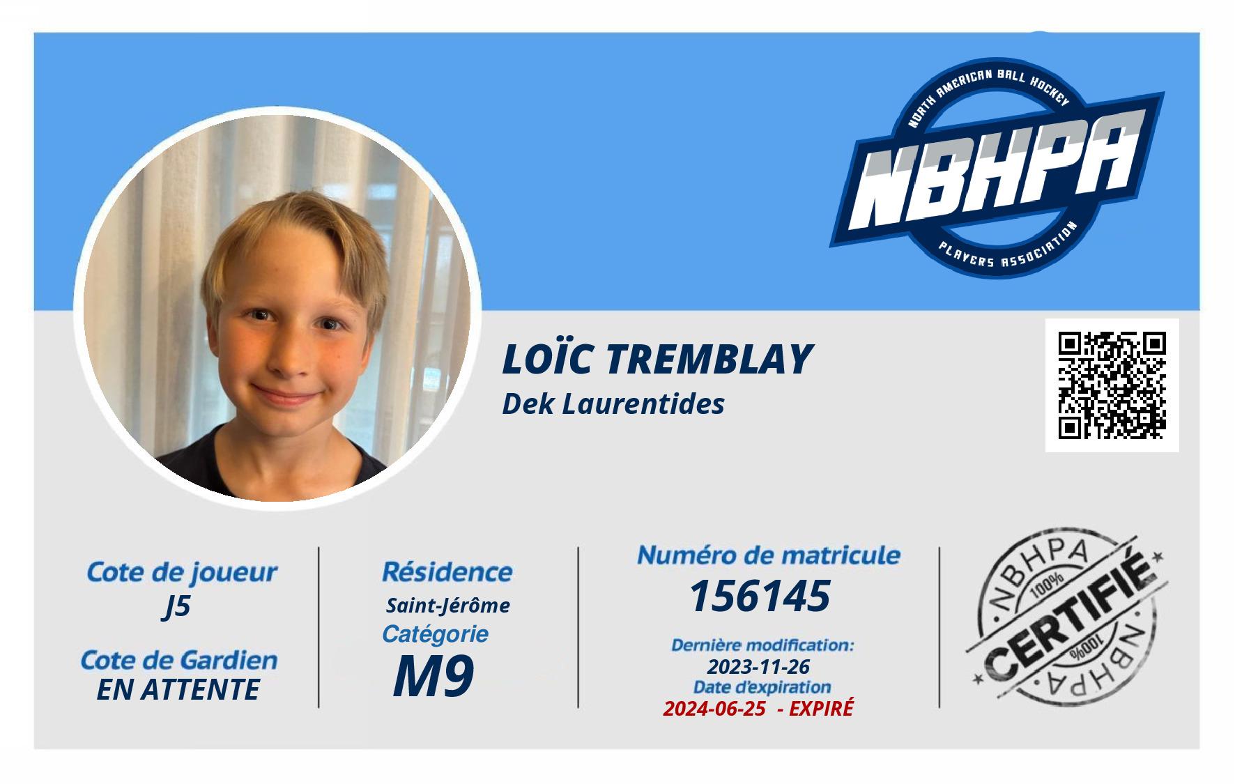 Loïc Tremblay