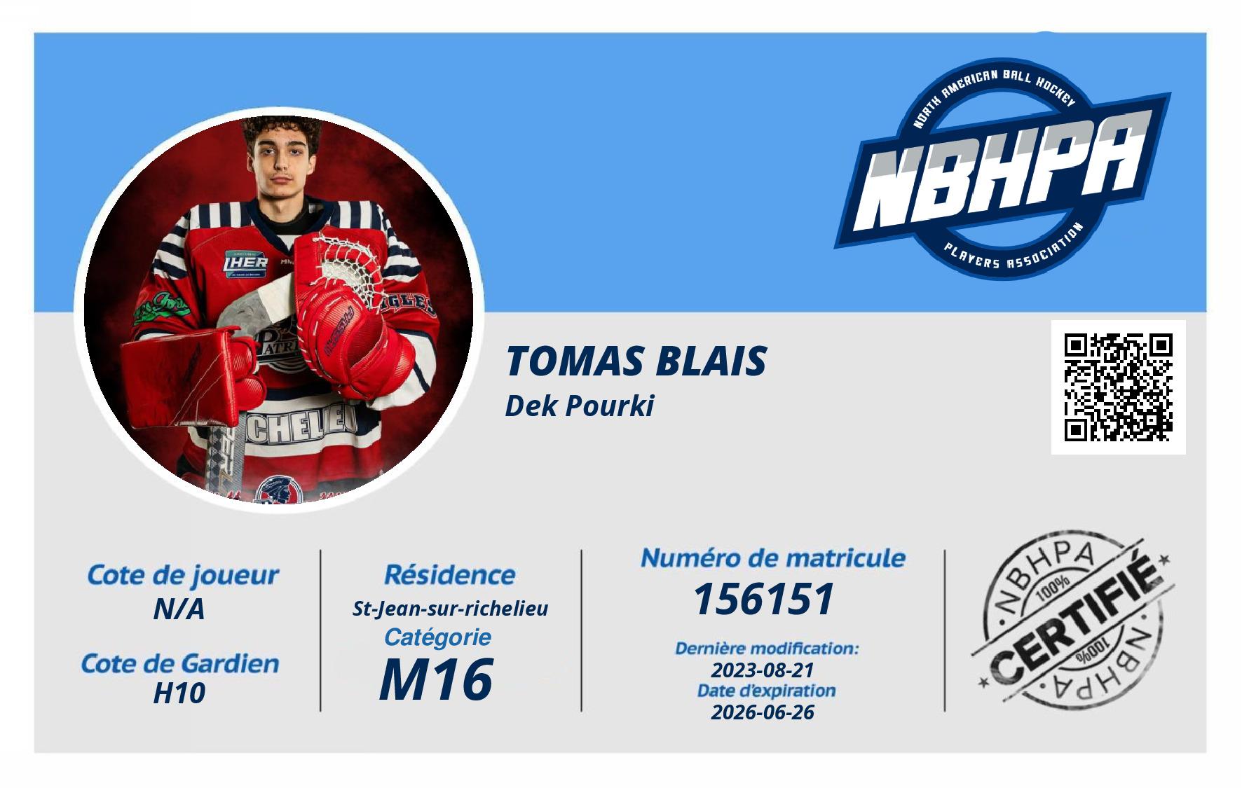 Tomas Blais