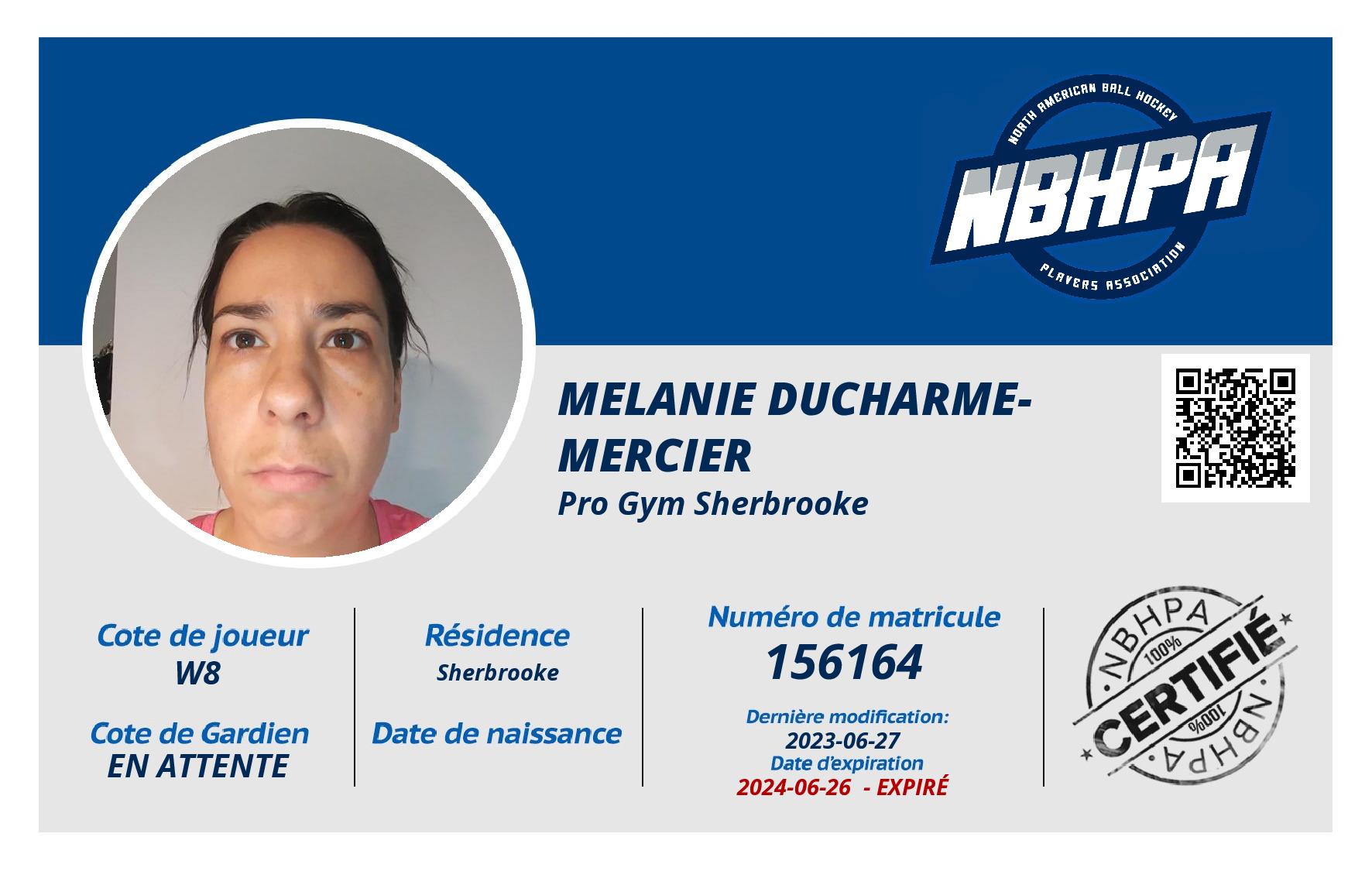 Melanie Ducharme-Mercier