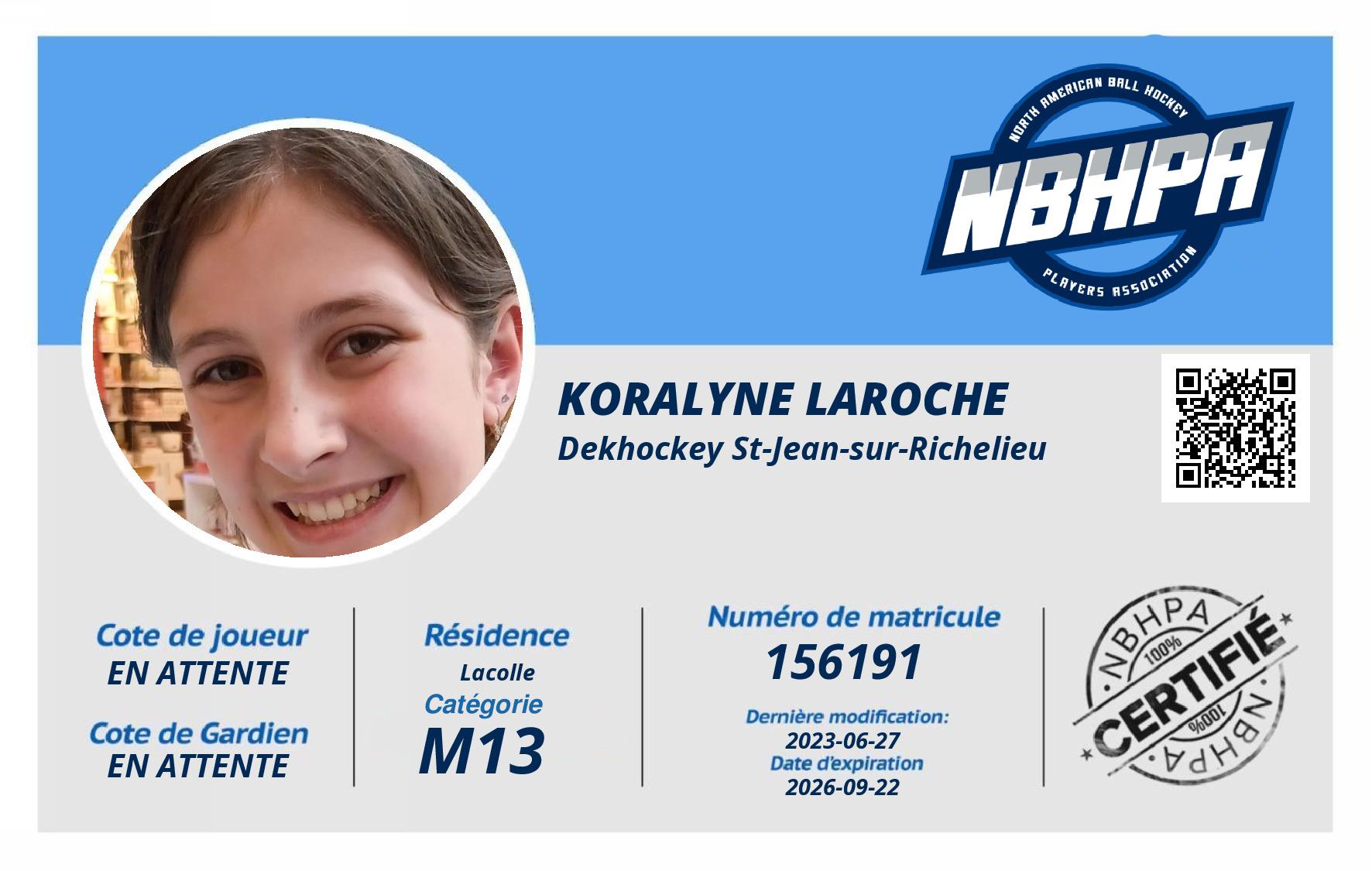 Koralyne Laroche