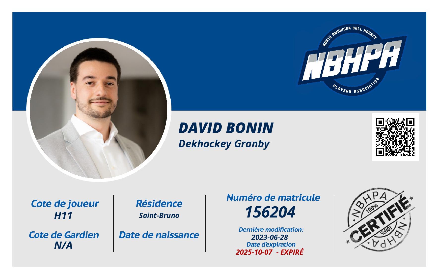 David Bonin