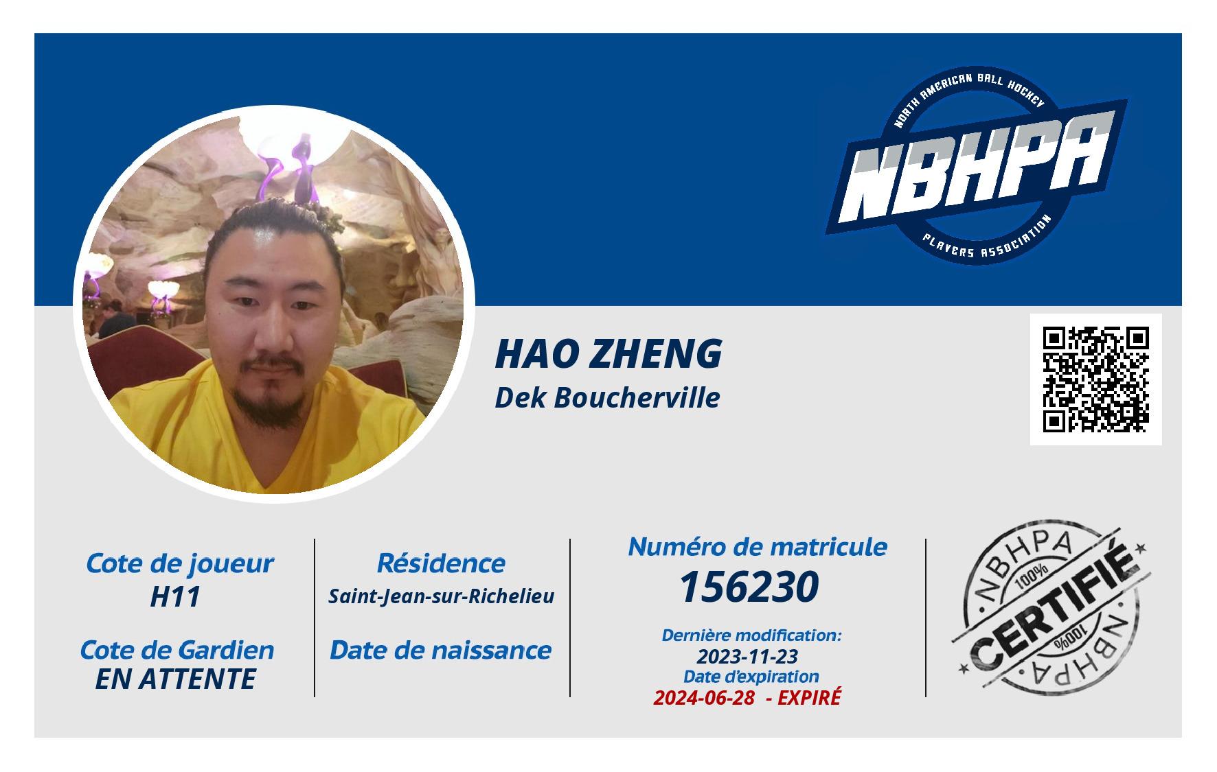 Hao Zheng