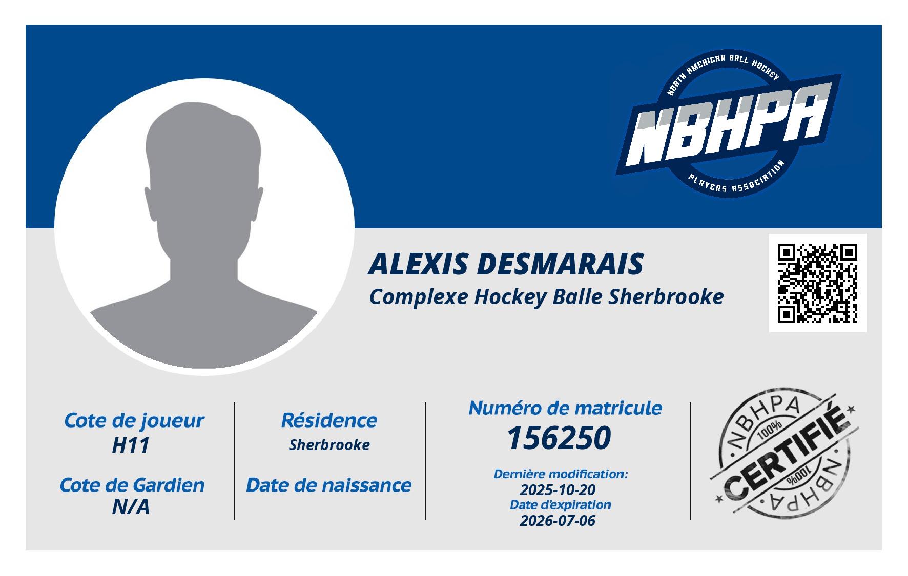 Alexis Desmarais