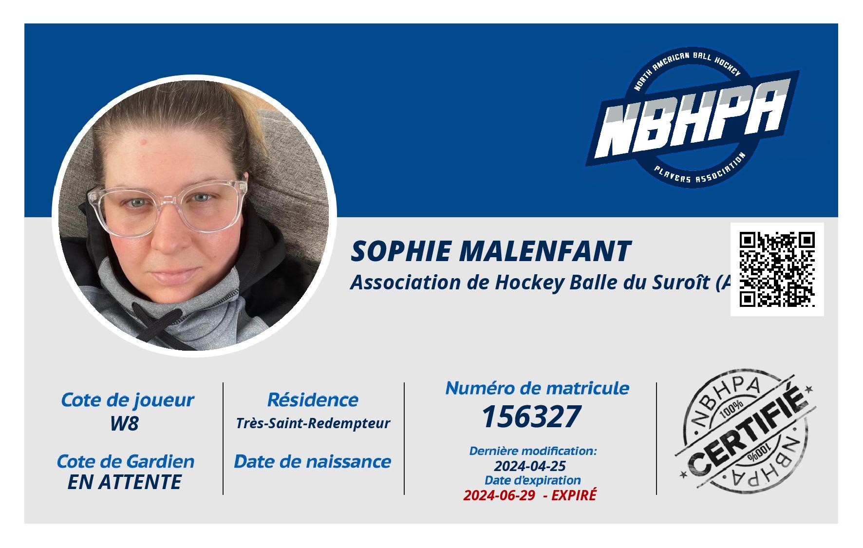 Sophie Malenfant 