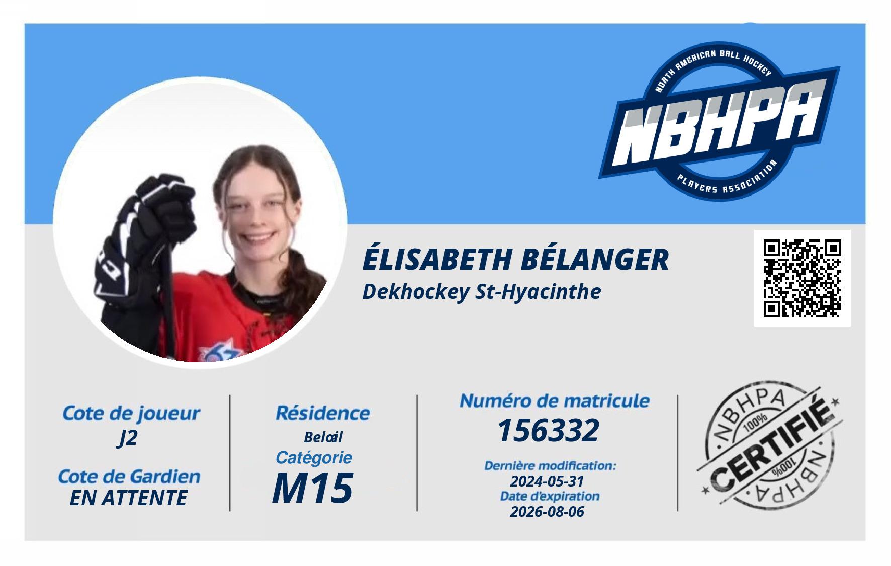 Élisabeth Bélanger