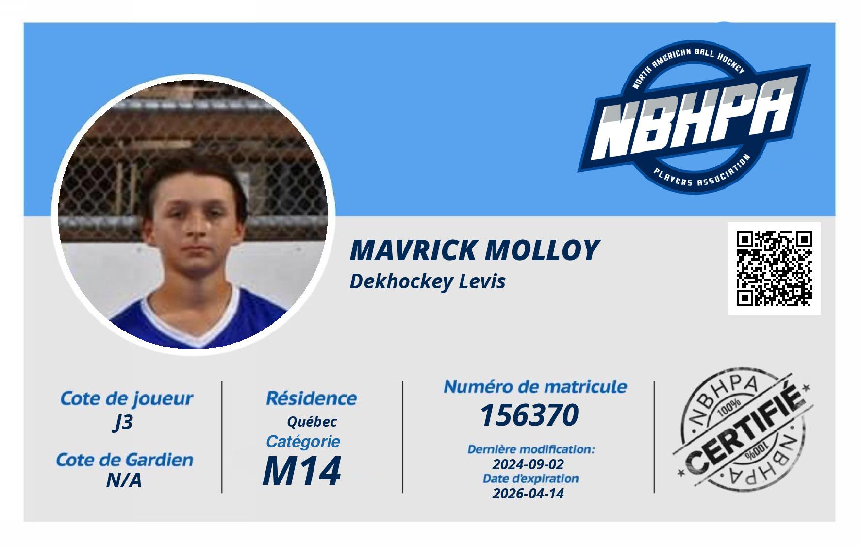 Mavrick Molloy
