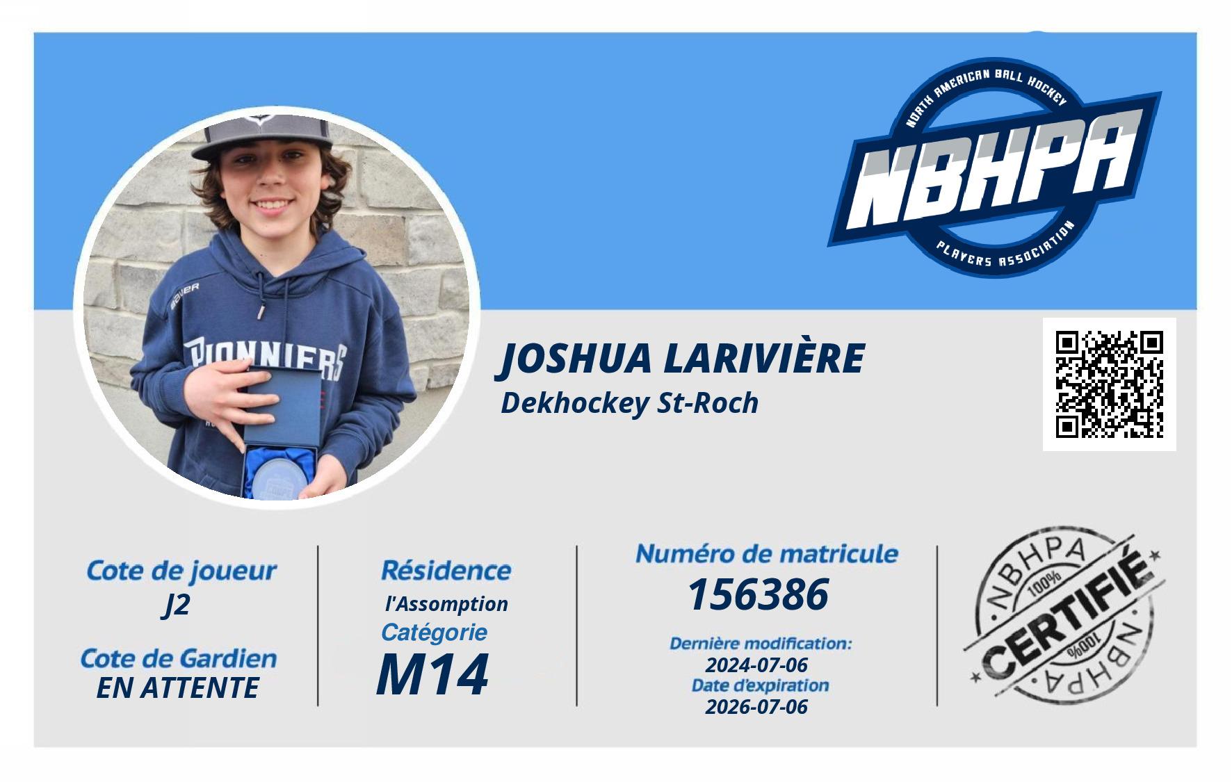 Joshua Larivière 