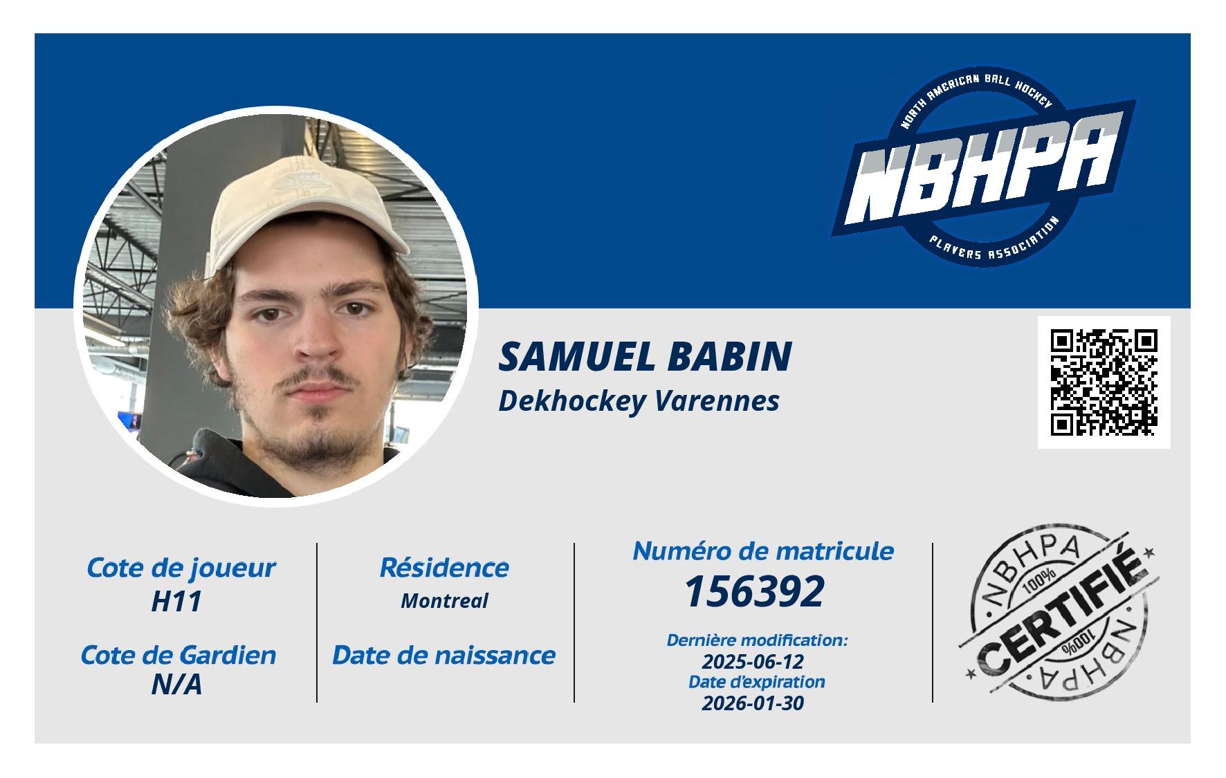 Samuel Babin