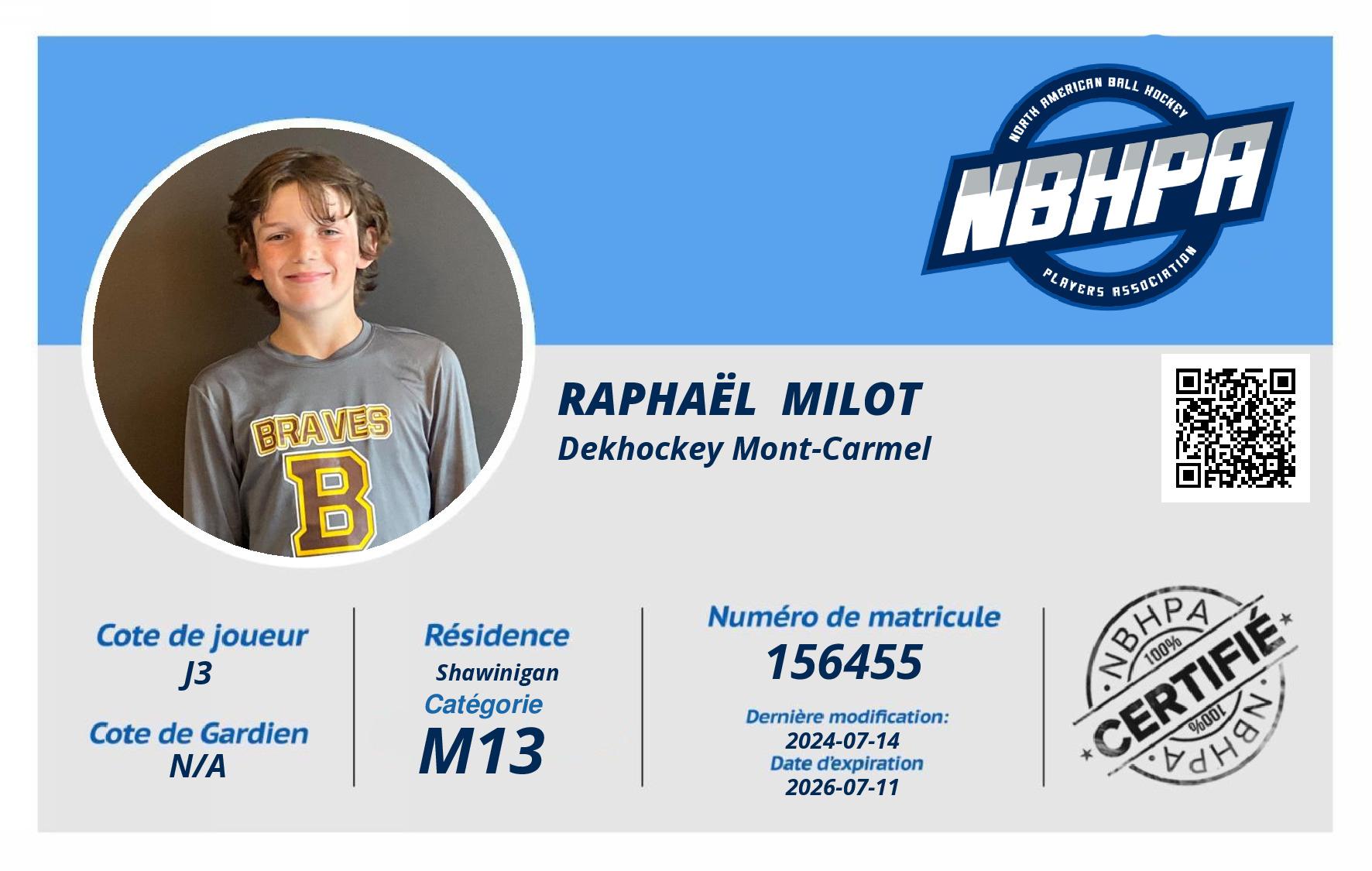 Raphaël  Milot