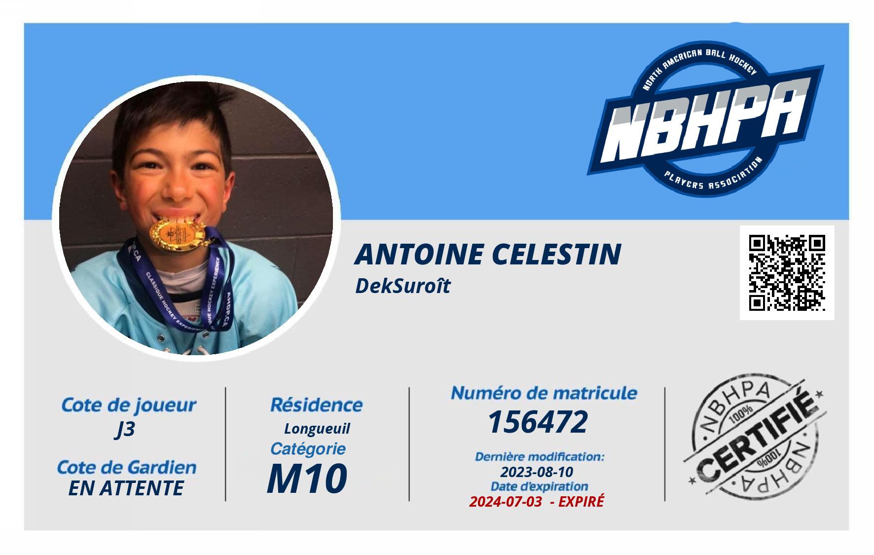 Antoine Celestin