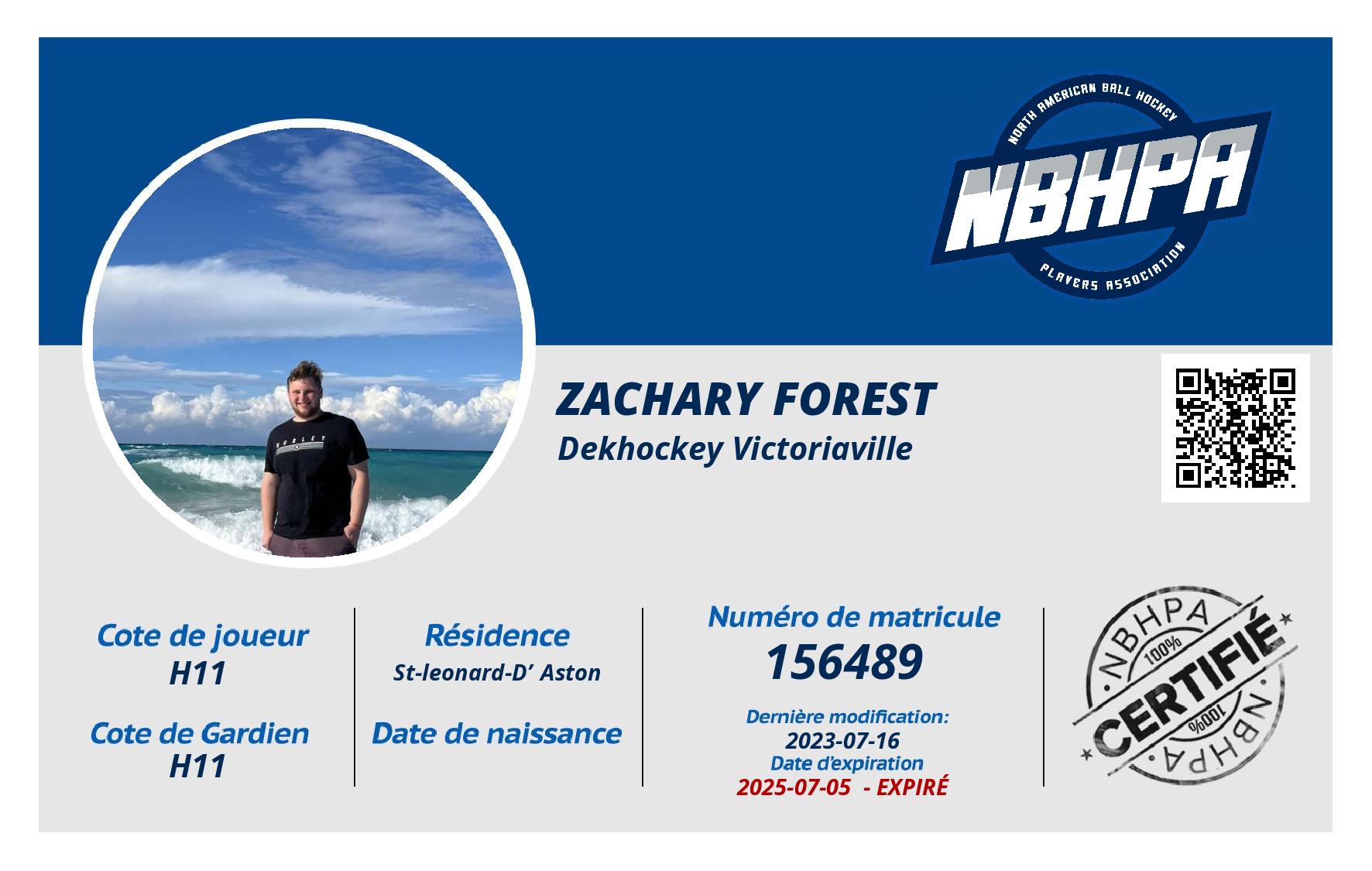 Zachary Forest