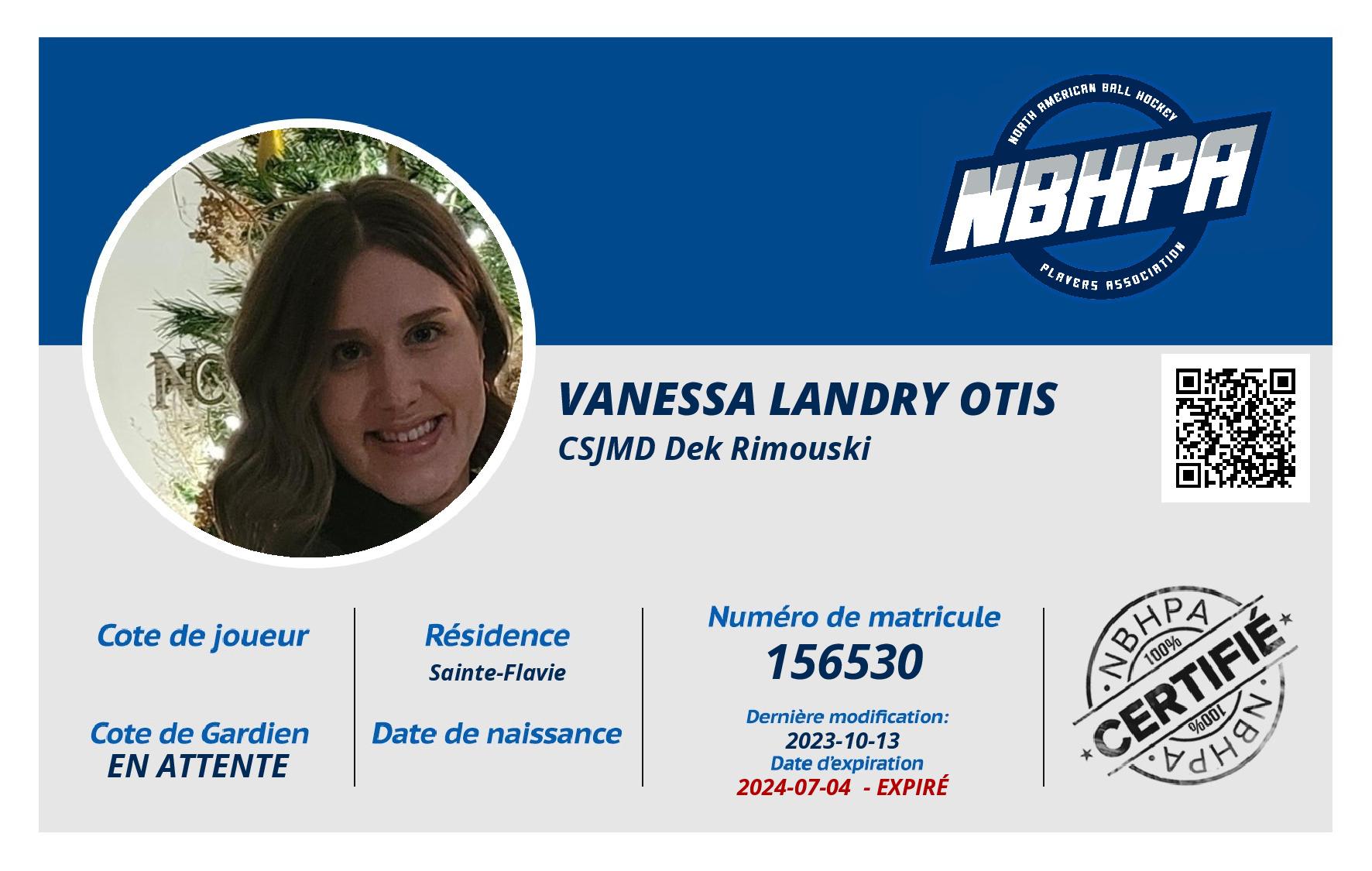 Vanessa Landry Otis